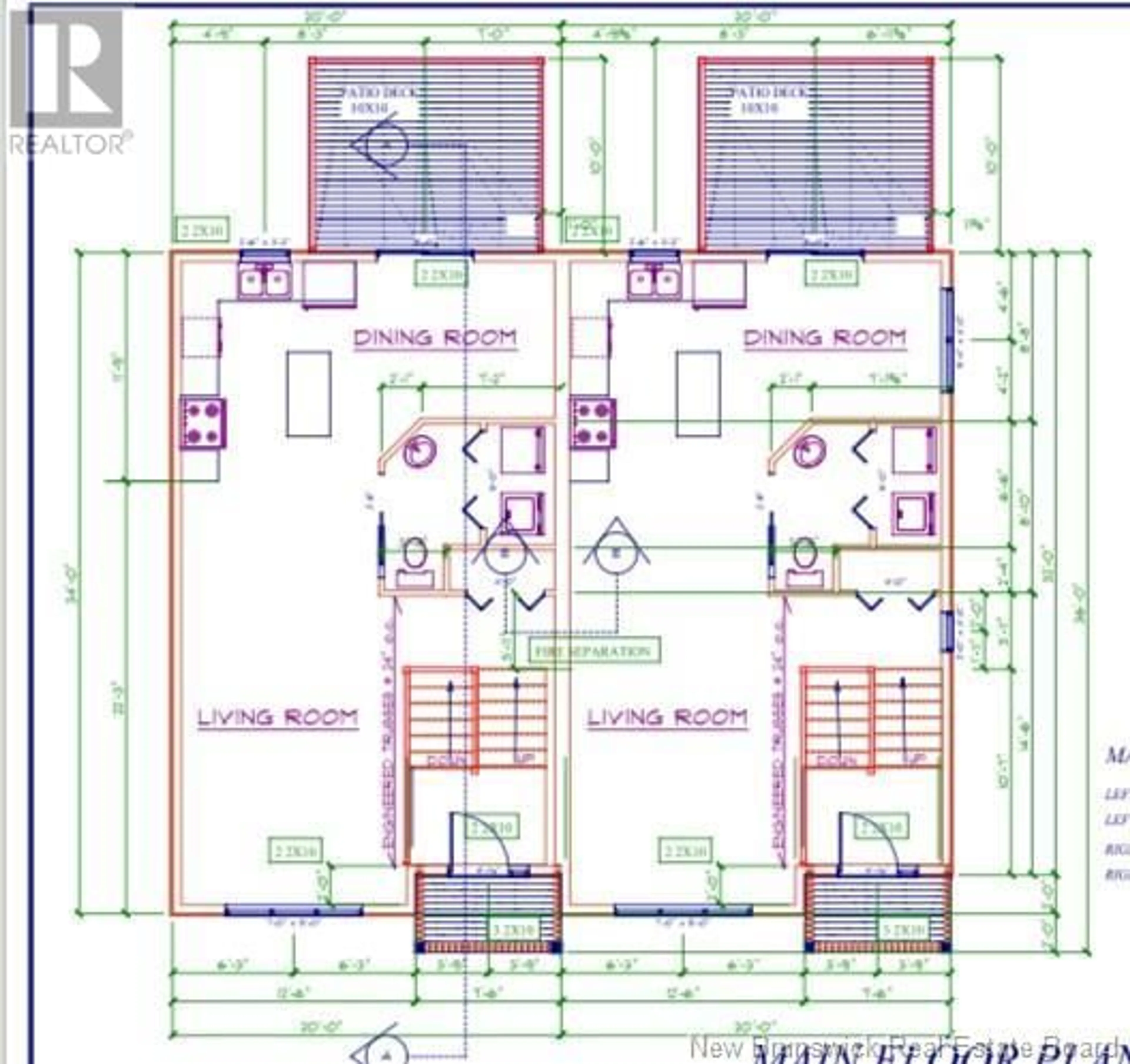 Floor plan for 227 Cadieux, Moncton New Brunswick E4P0A1