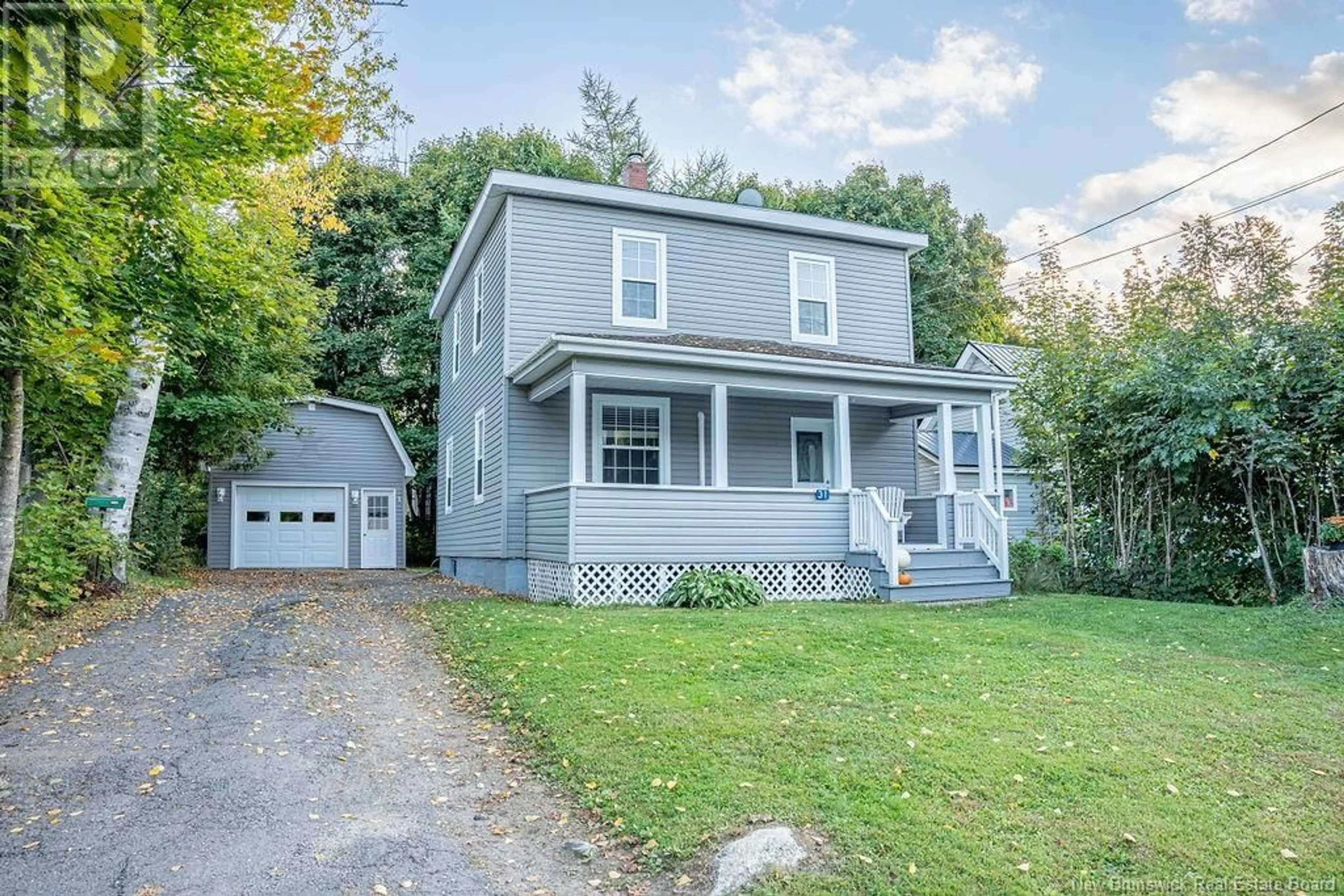 Frontside or backside of a home, cottage for 31 Oak Street, McAdam New Brunswick E6J1M5