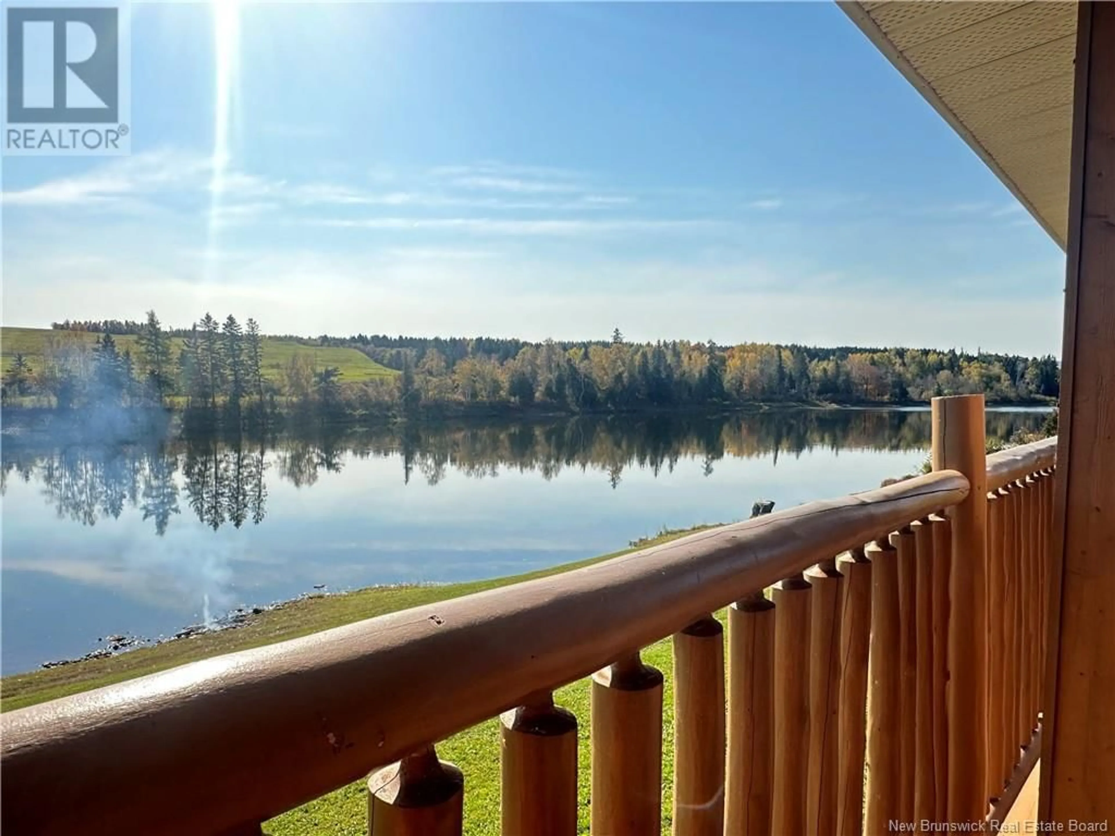 Balcony in the apartment, the view of lake or river for 1834 Rte 390, Arthurette New Brunswick E7H4B3