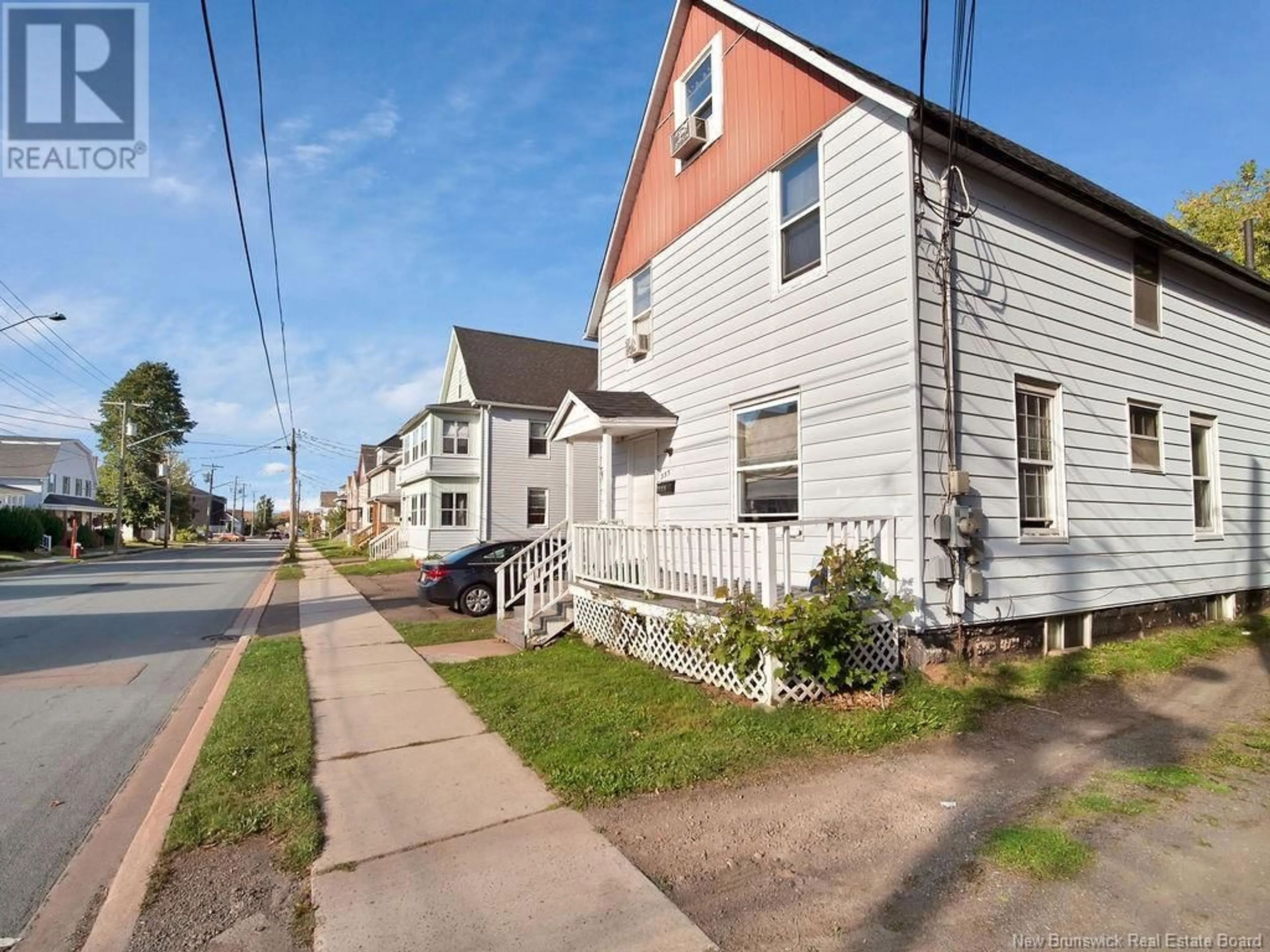 A pic from exterior of the house or condo, the street view for 355 Lutz Street, Moncton New Brunswick E1C5H1