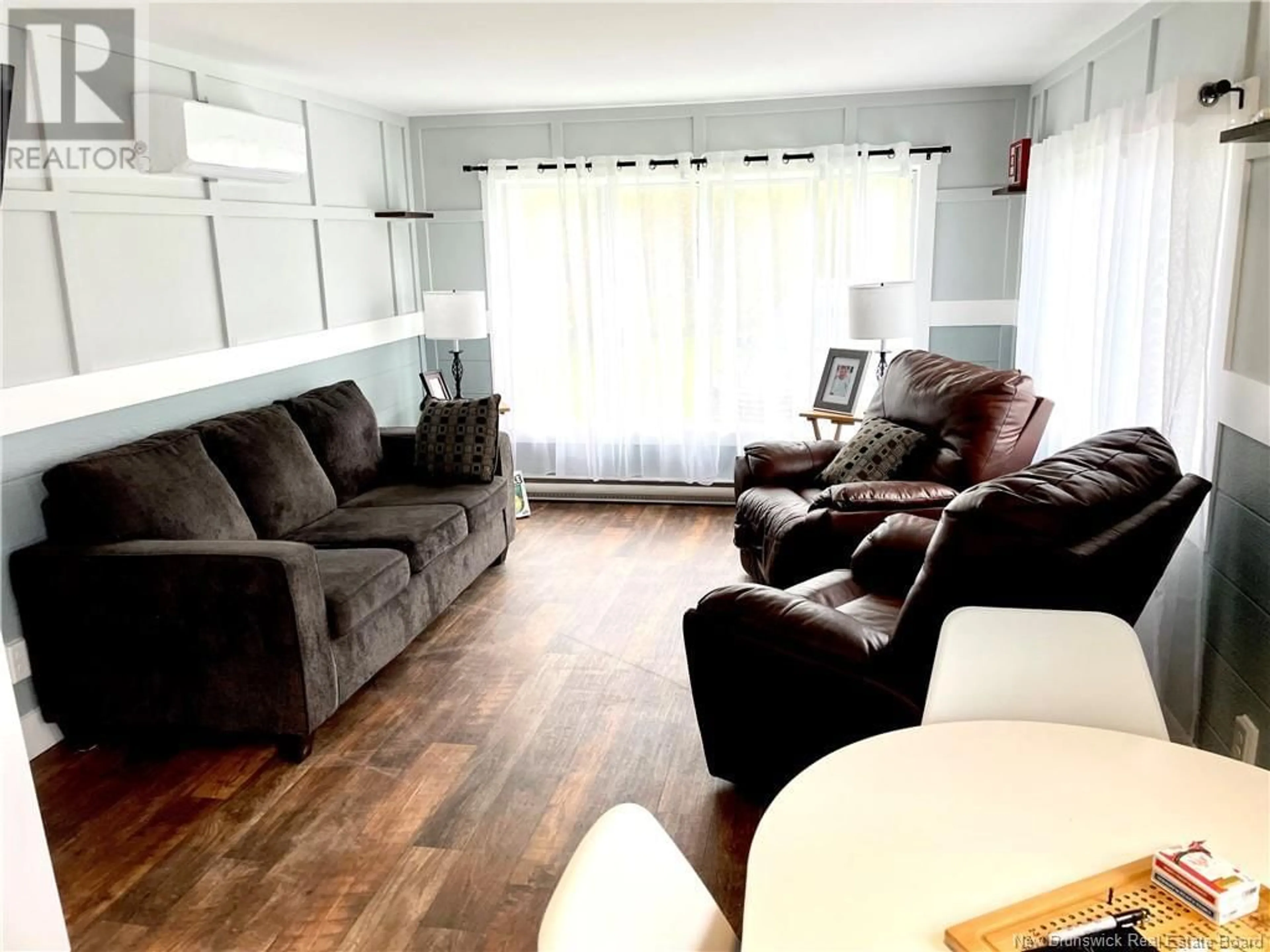 Living room, wood floors for 1387 Route 845, Clifton Royal New Brunswick E5S2G4