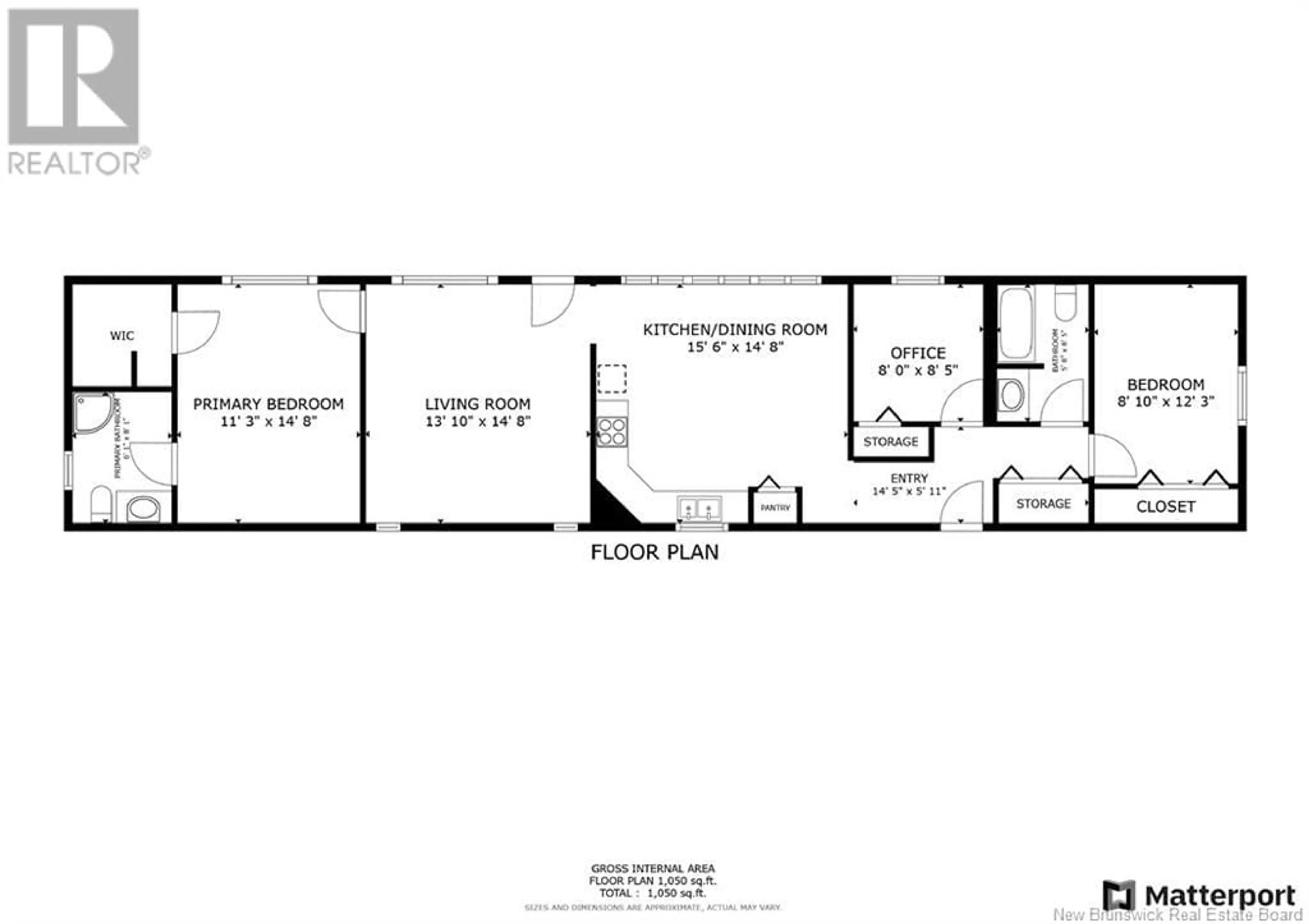 Floor plan for 63 Kinney Road, Jacksonville New Brunswick E7M3G1