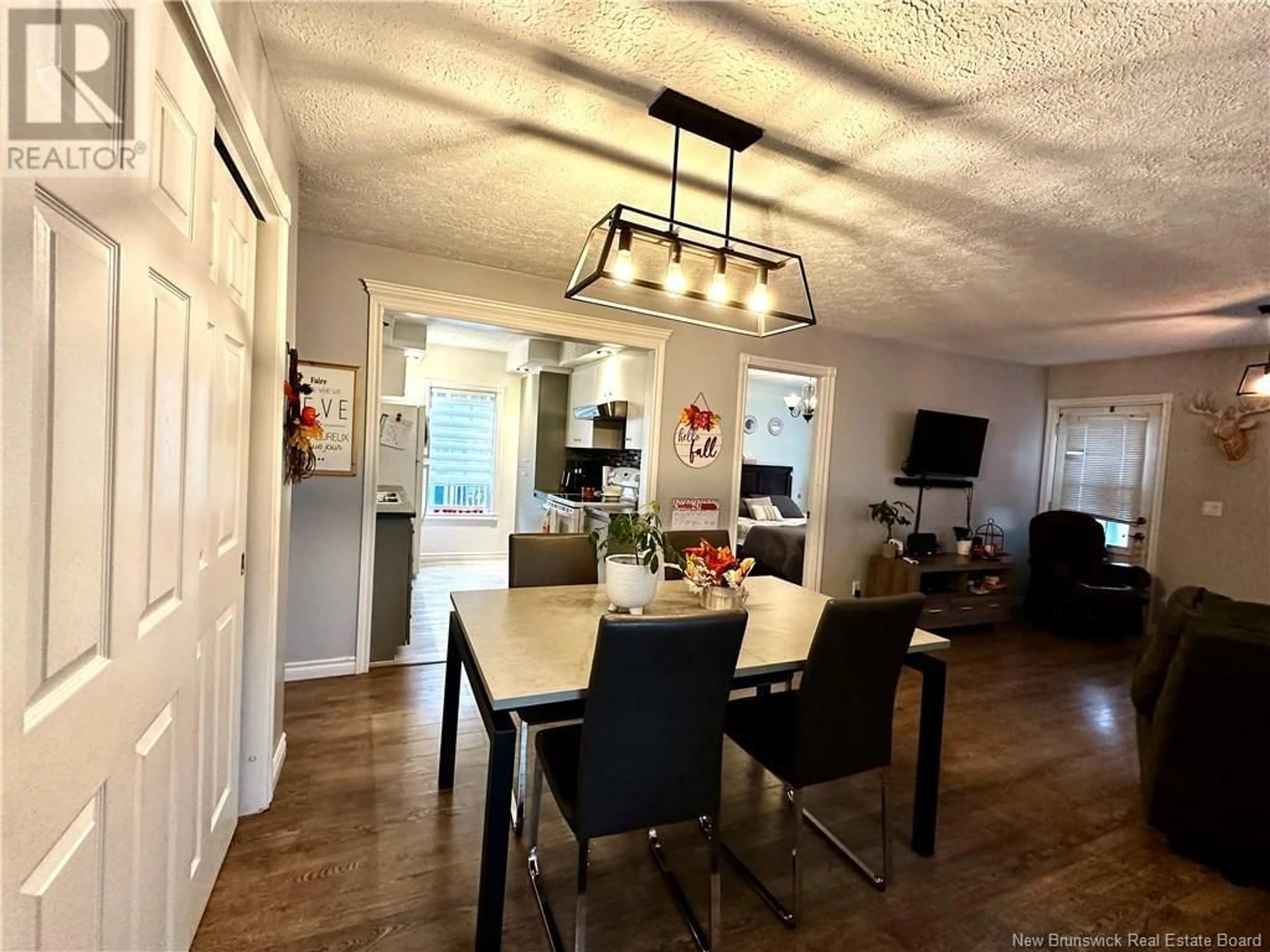 Dining room, wood floors, cottage for 10 Rita Smith Street, Saint-Basile New Brunswick E7C1J8