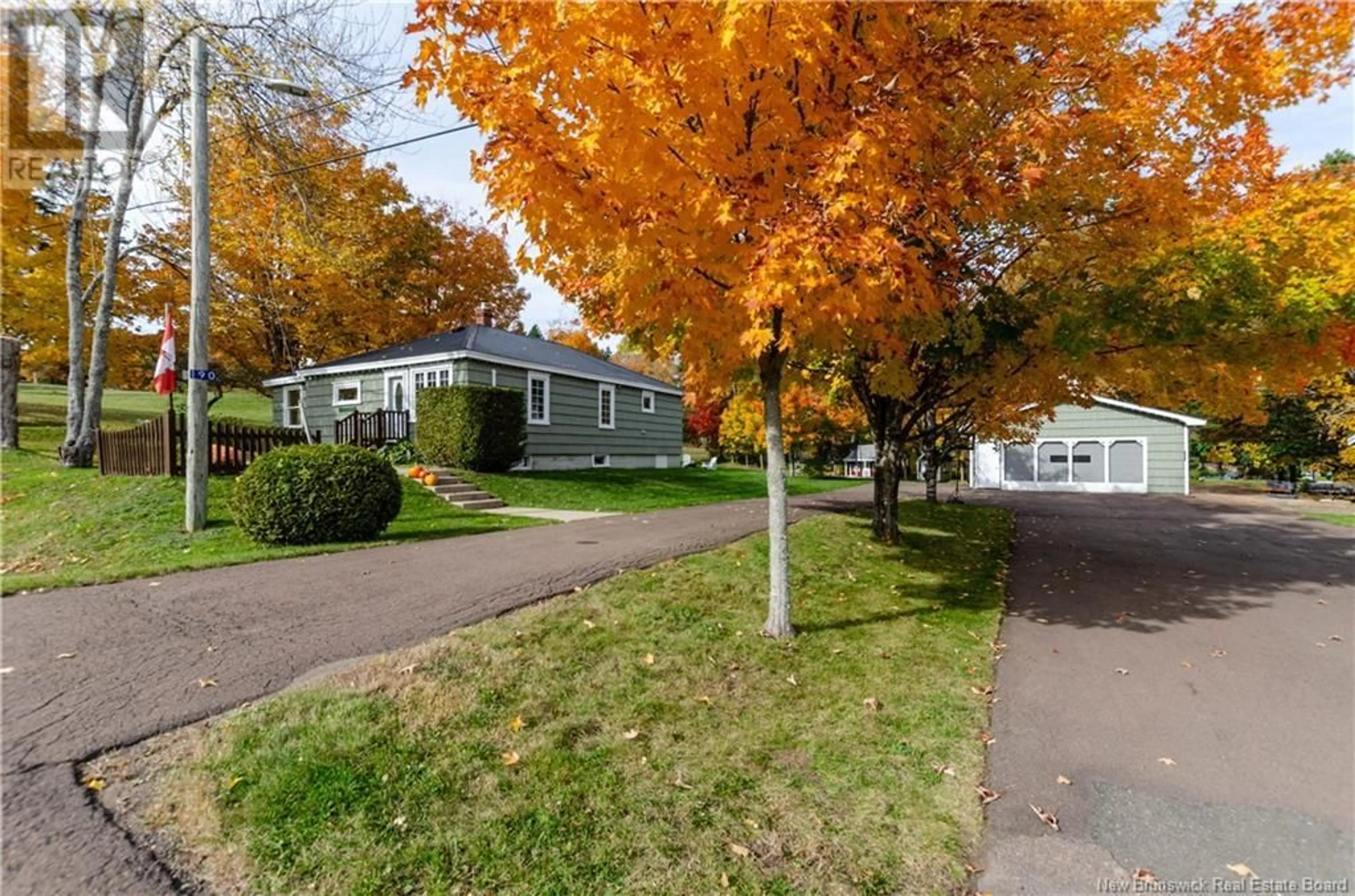 A pic from exterior of the house or condo, the street view for 190 Albert Mines Road, Edgetts Landing New Brunswick E4H1S1