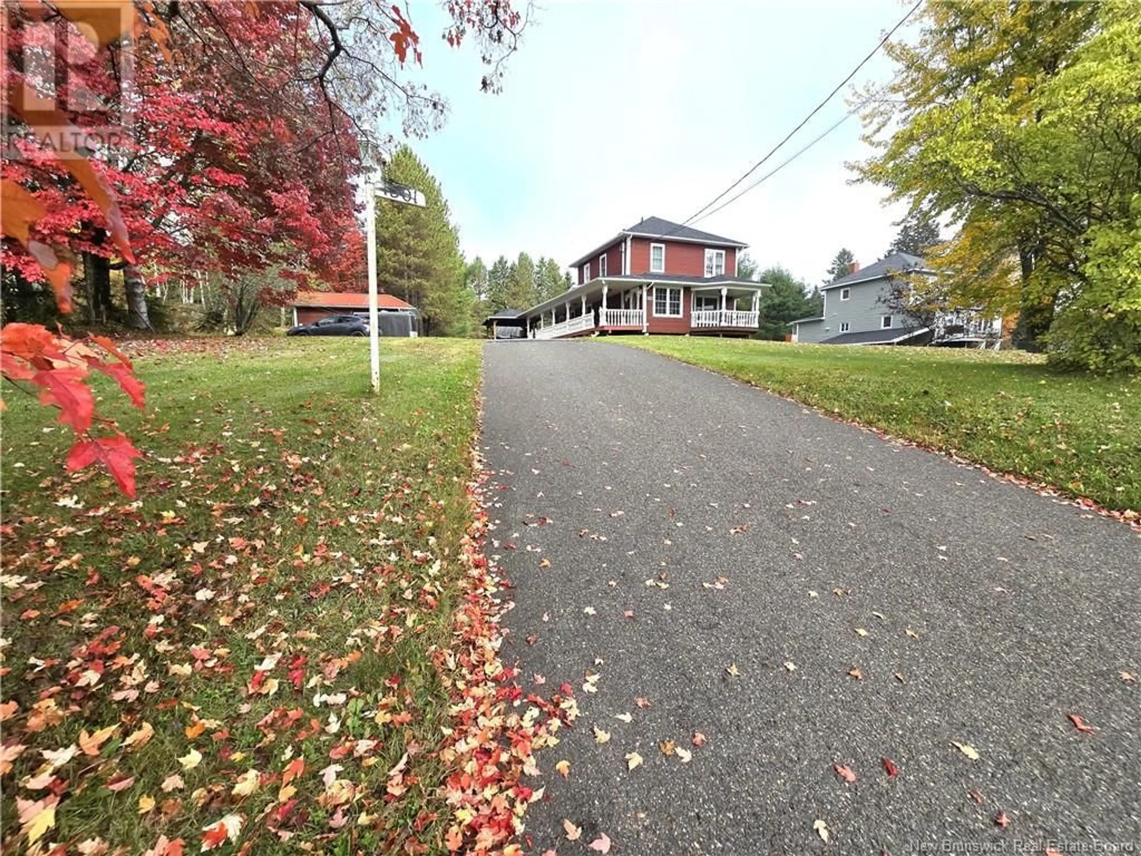 A pic from exterior of the house or condo, the street view for 1501 Principale Street, Saint-Basile New Brunswick E7C1M7