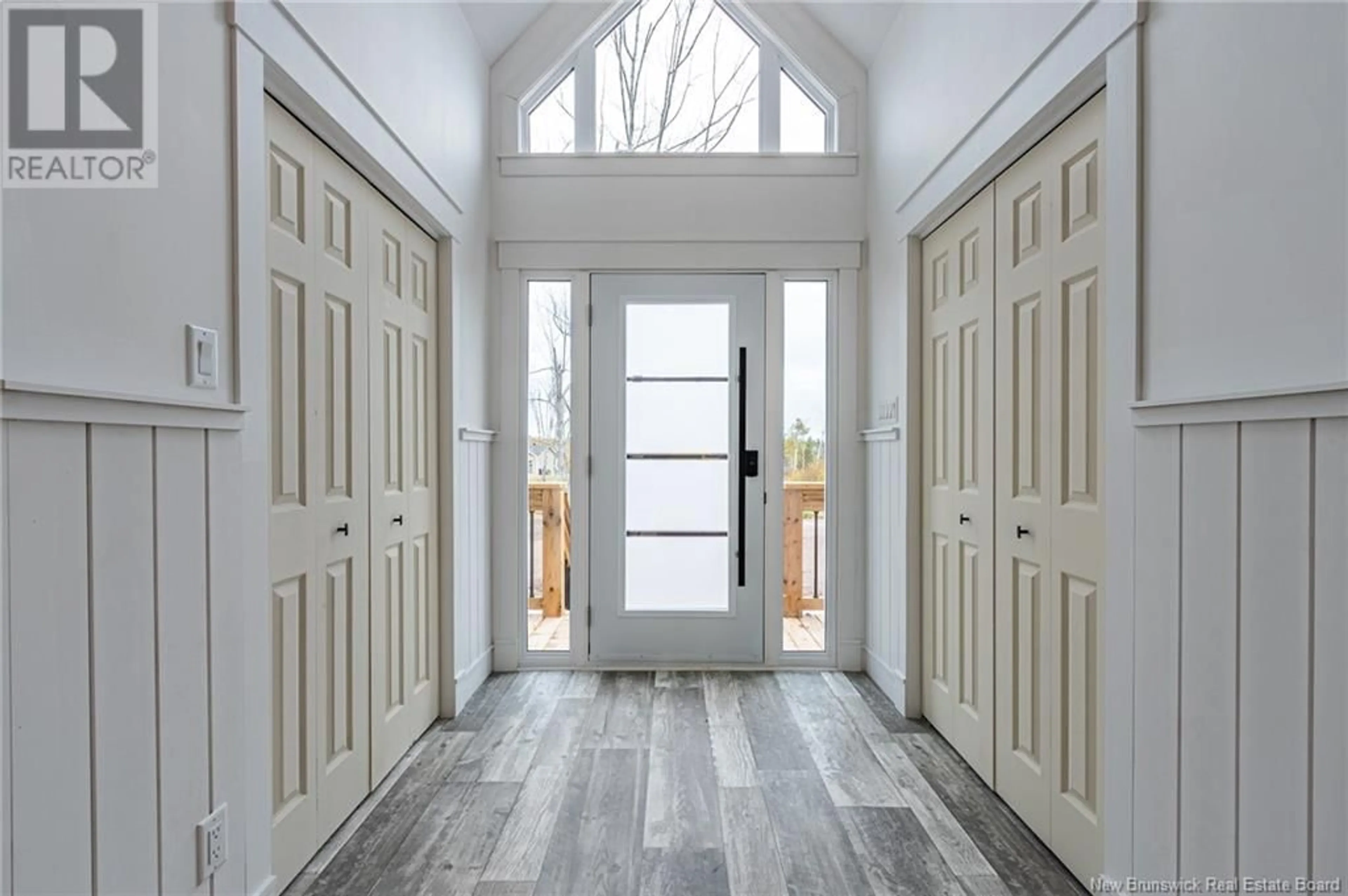 Indoor entryway, wood floors for 51 Justin Lane, Pokemouche New Brunswick E8P0E2