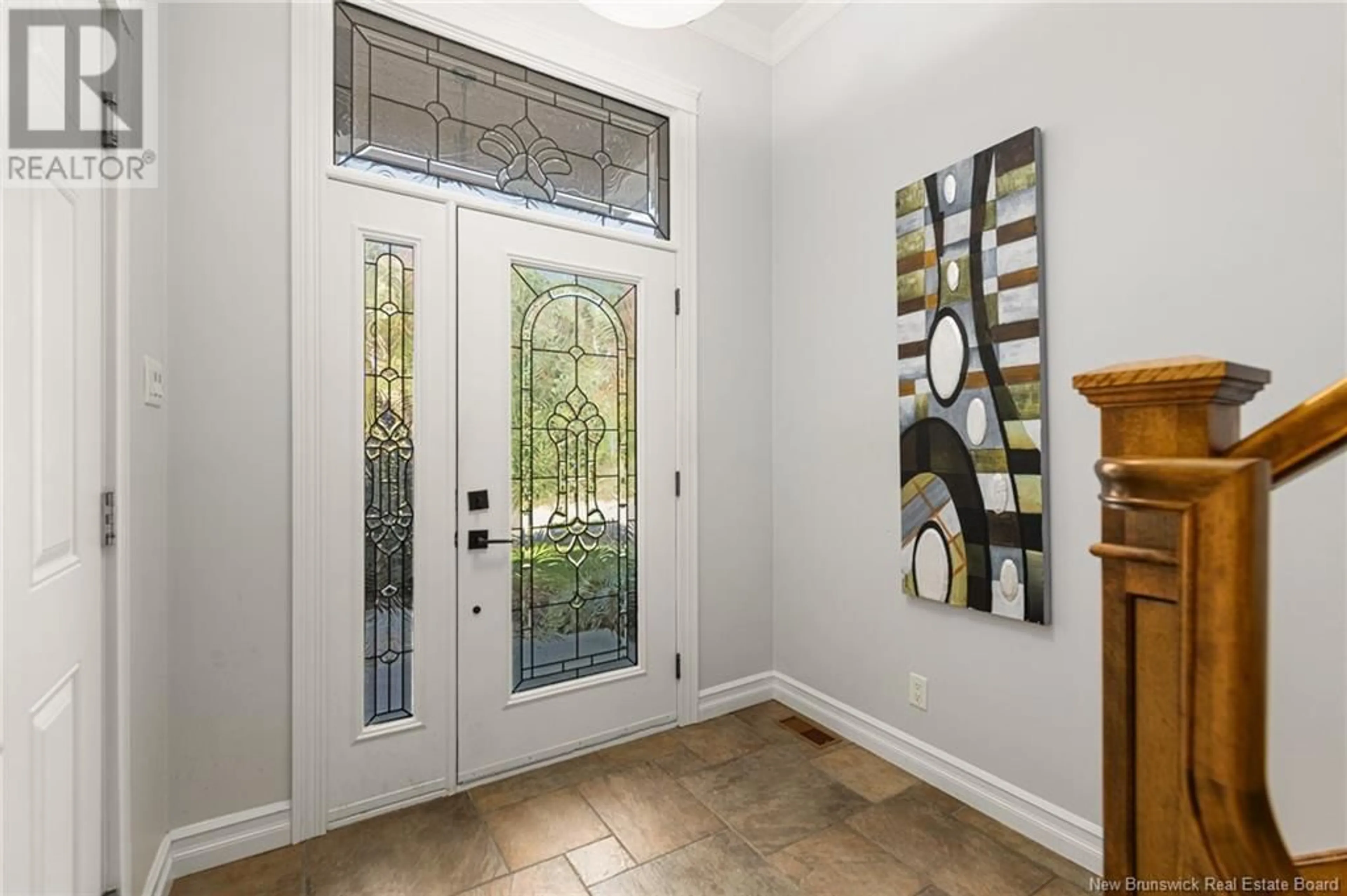 Indoor entryway, wood floors for 64 Guylaine Street, Dieppe New Brunswick E1A0M4