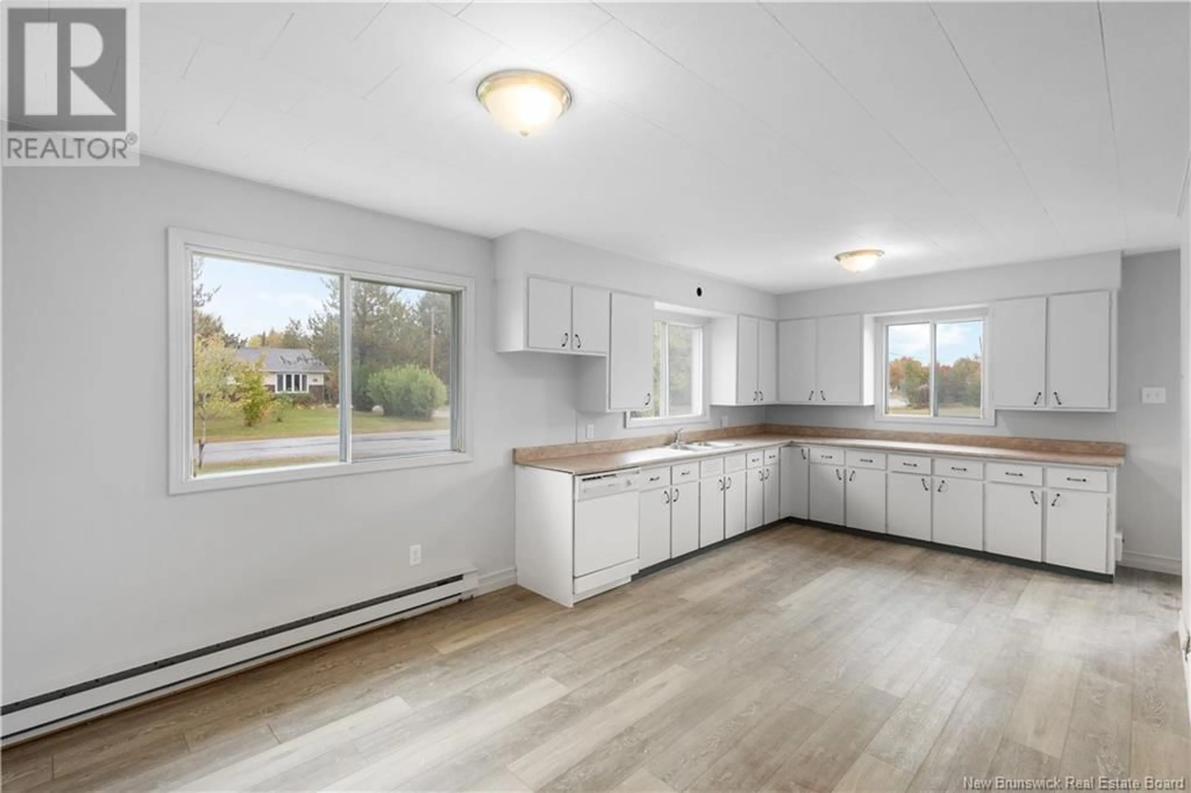 Open concept kitchen for 61 Halcomb Road, Lyttleton New Brunswick E9E1V5