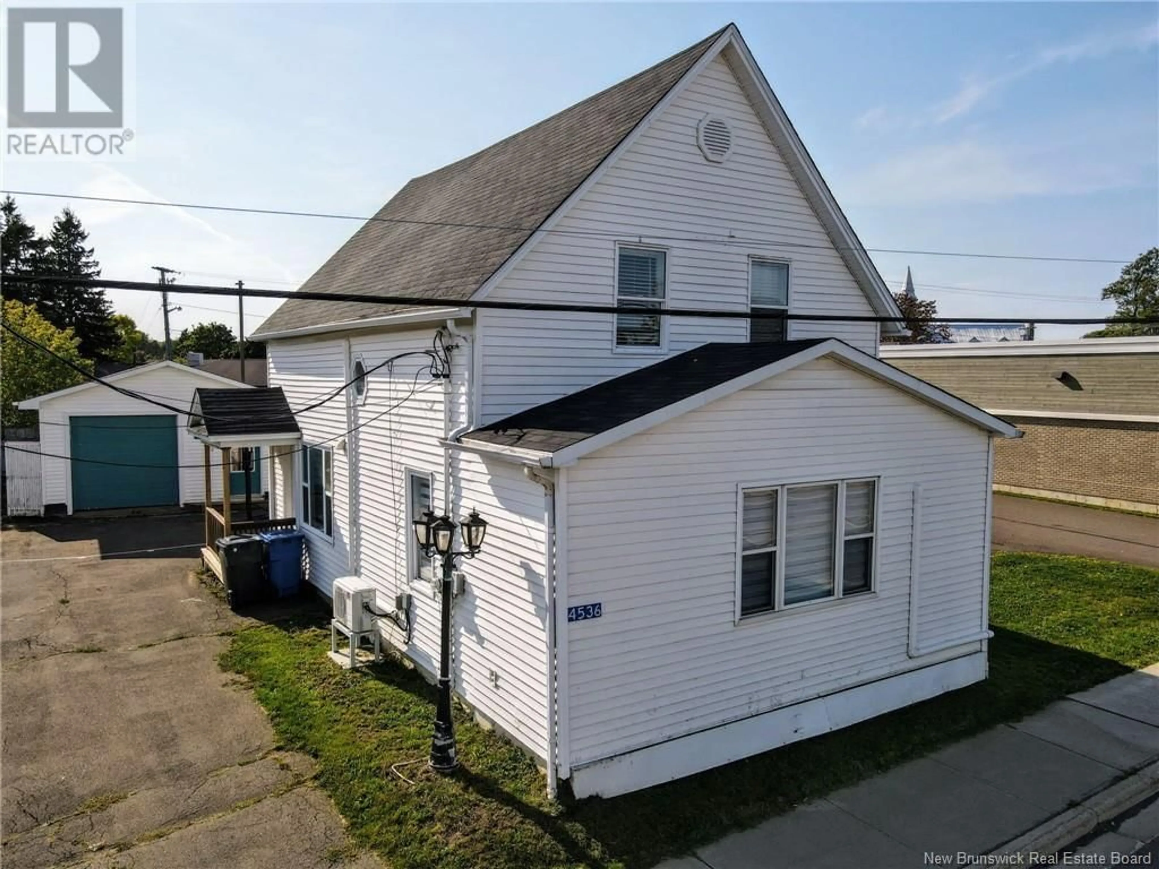 Frontside or backside of a home, the front or back of building for 4536 Principale Street, Saint-Antoine New Brunswick E4V1R2