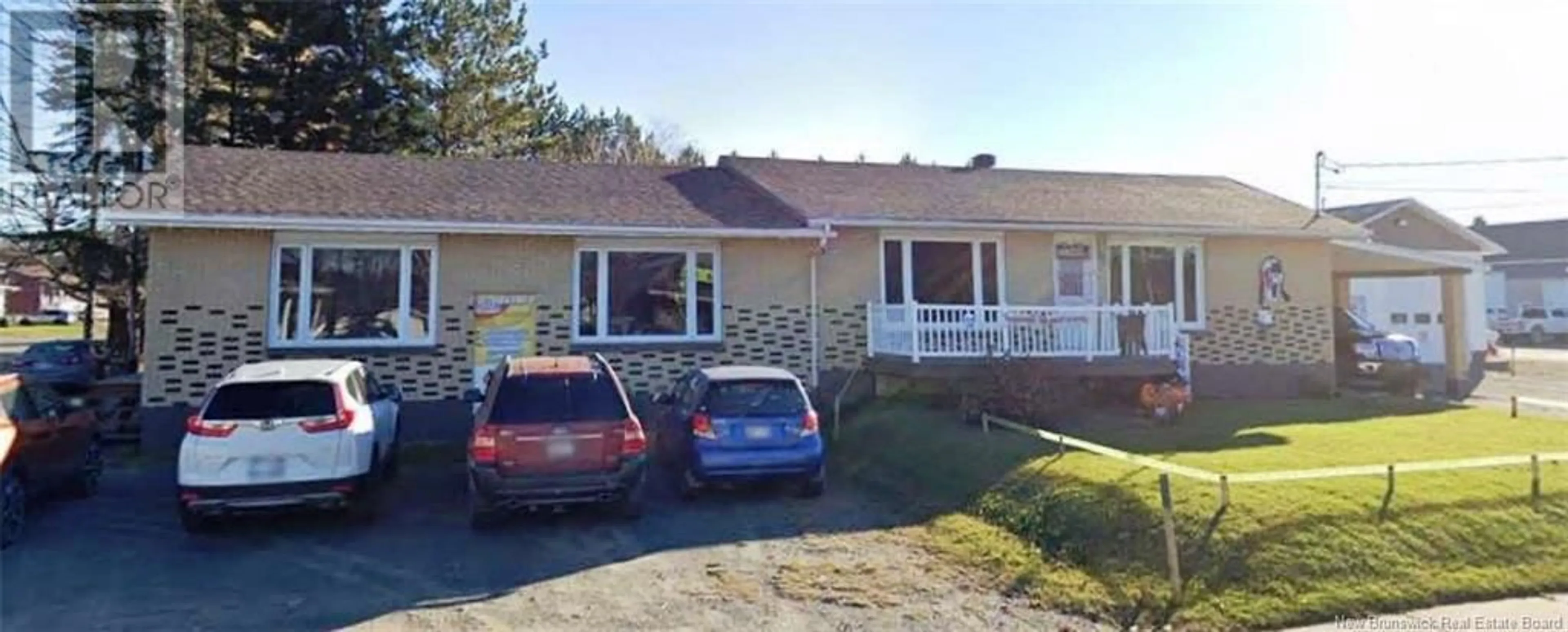 Frontside or backside of a home, the street view for 318 Canada Street, Saint-Quentin New Brunswick E8A1H5