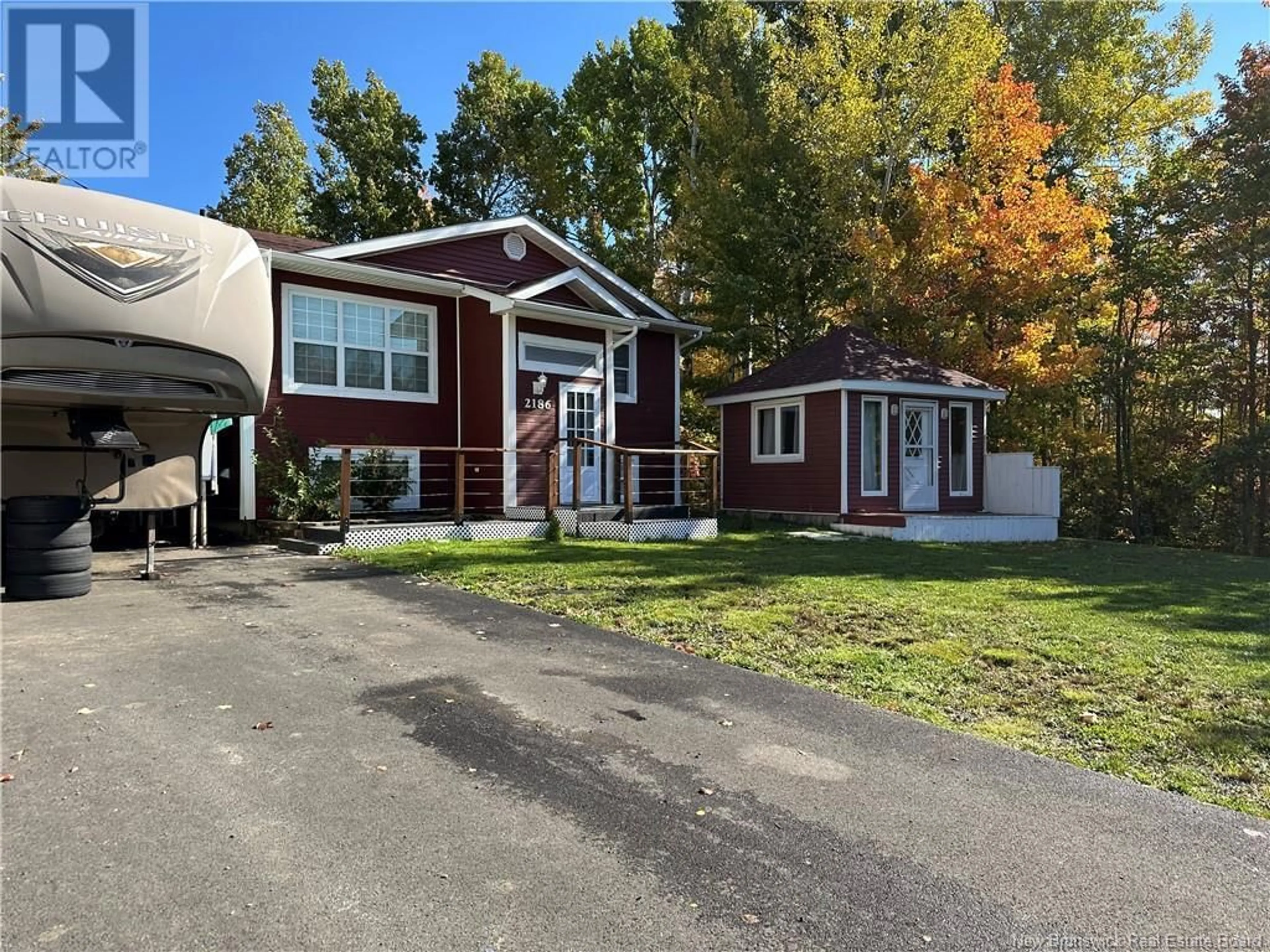 Frontside or backside of a home, cottage for 2186 Route 135, Rang-Saint-Georges New Brunswick E8R2C4