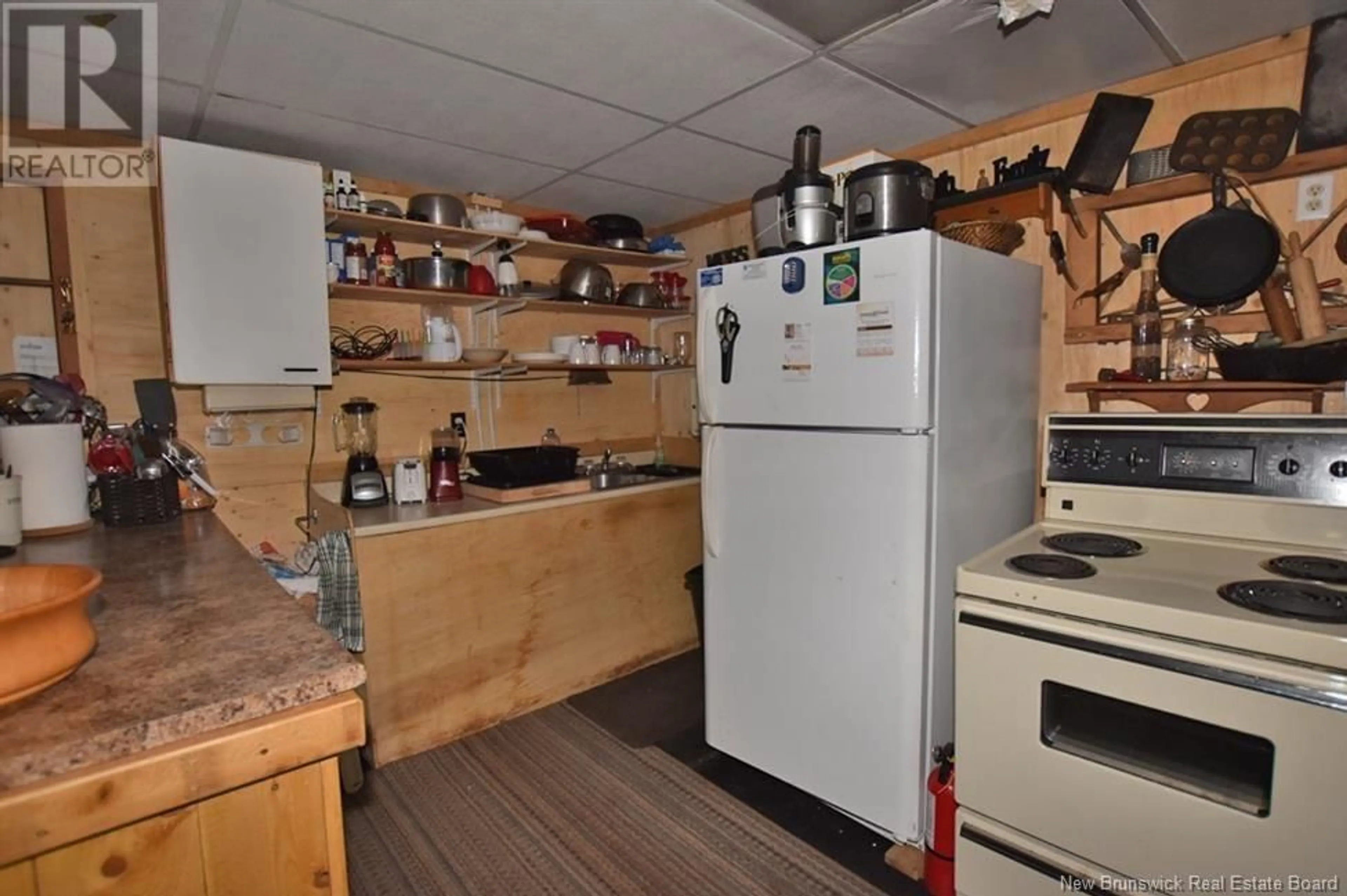 Standard kitchen, wood floors, cottage for 6180 Route 8, Boiestown New Brunswick E6A1M3