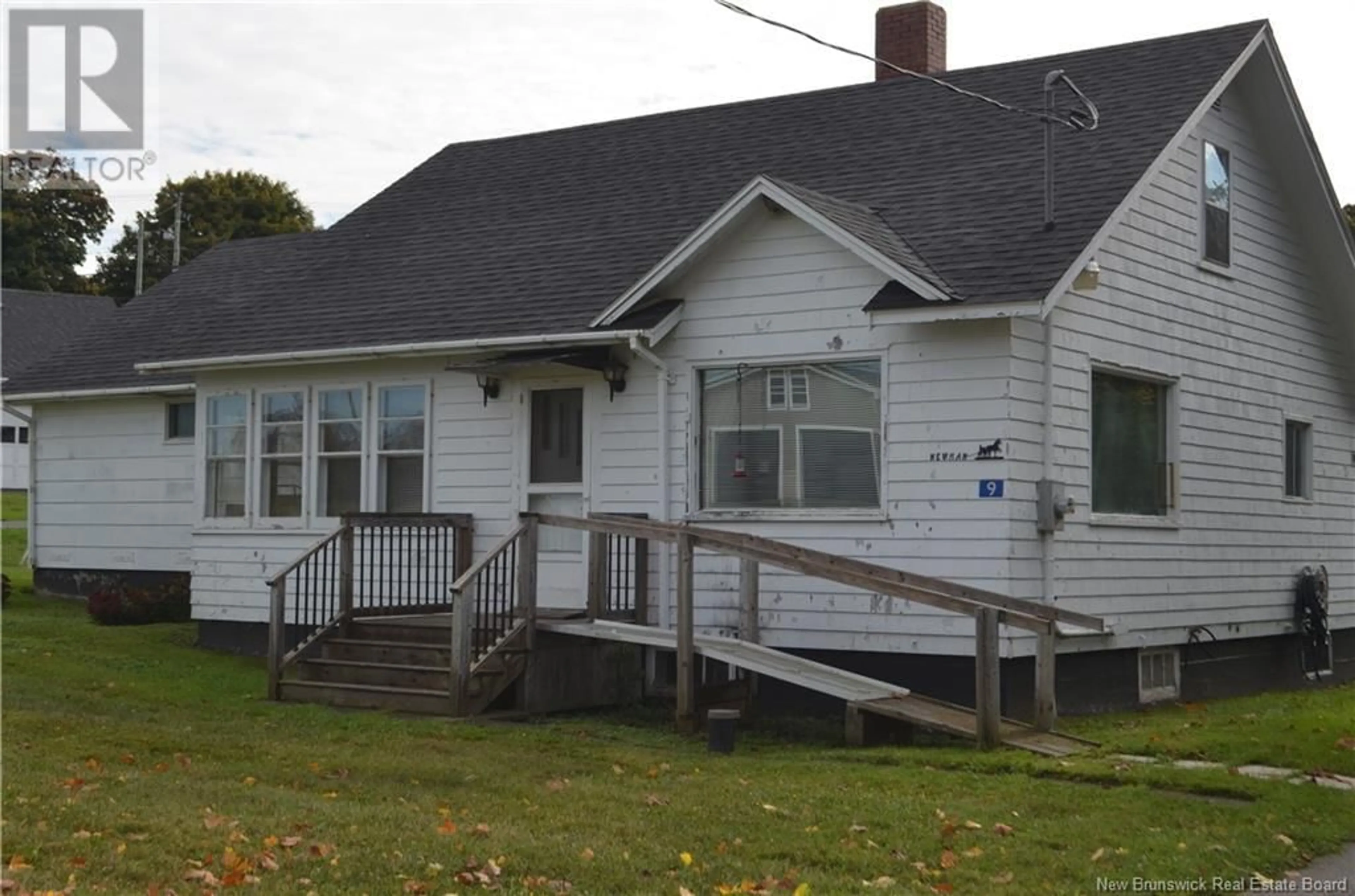 Frontside or backside of a home, the front or back of building for 9 Cooks Point Road, Wilsons Beach New Brunswick E5E1V3