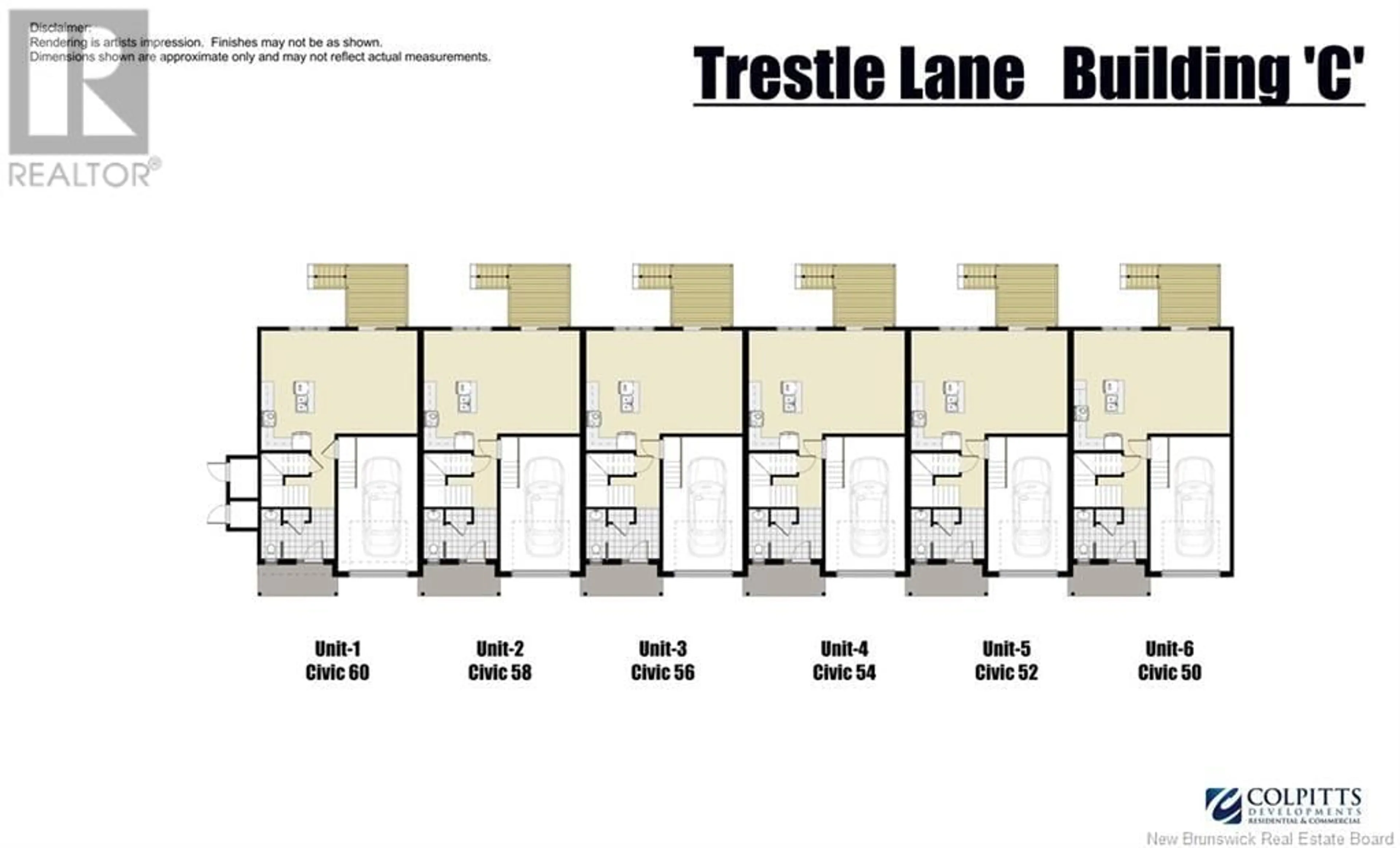 Floor plan for 54 Trestle Lane, Fredericton New Brunswick E3A0H5