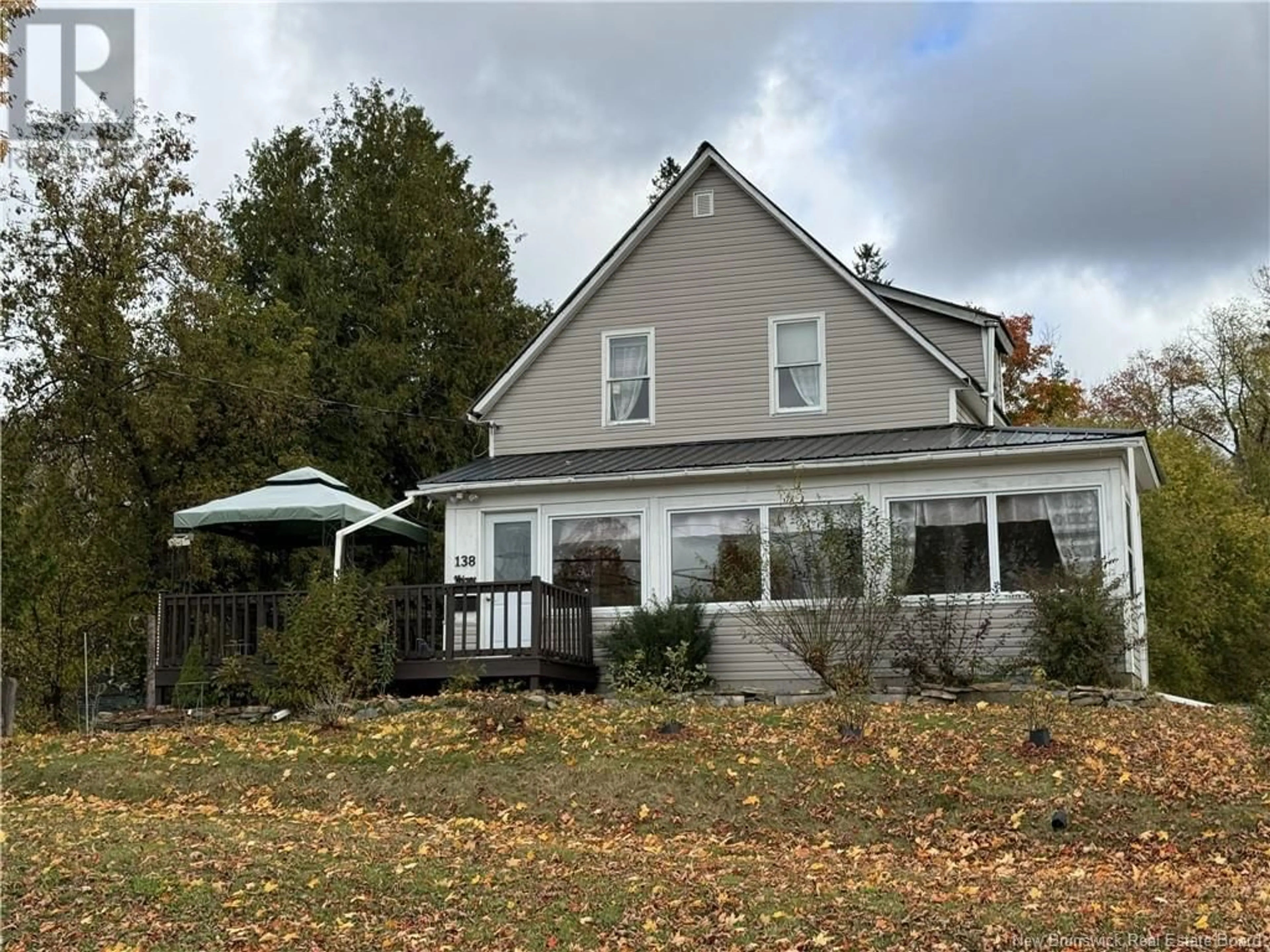 Frontside or backside of a home, cottage for 138 Church Street, Bath New Brunswick E7J1A4