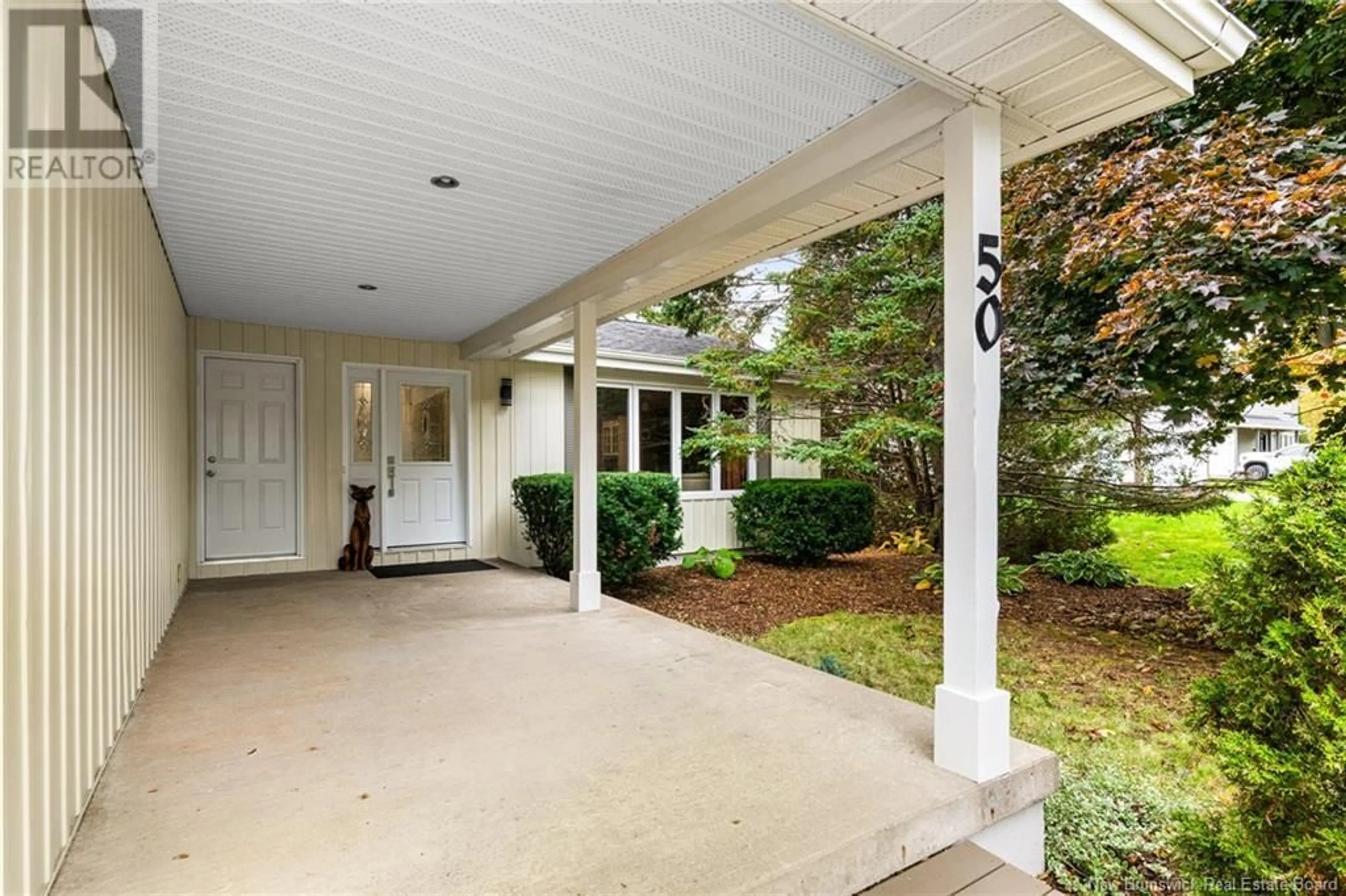 Indoor foyer, wood floors for 50 Firwood Crescent, Moncton New Brunswick E1A5X2