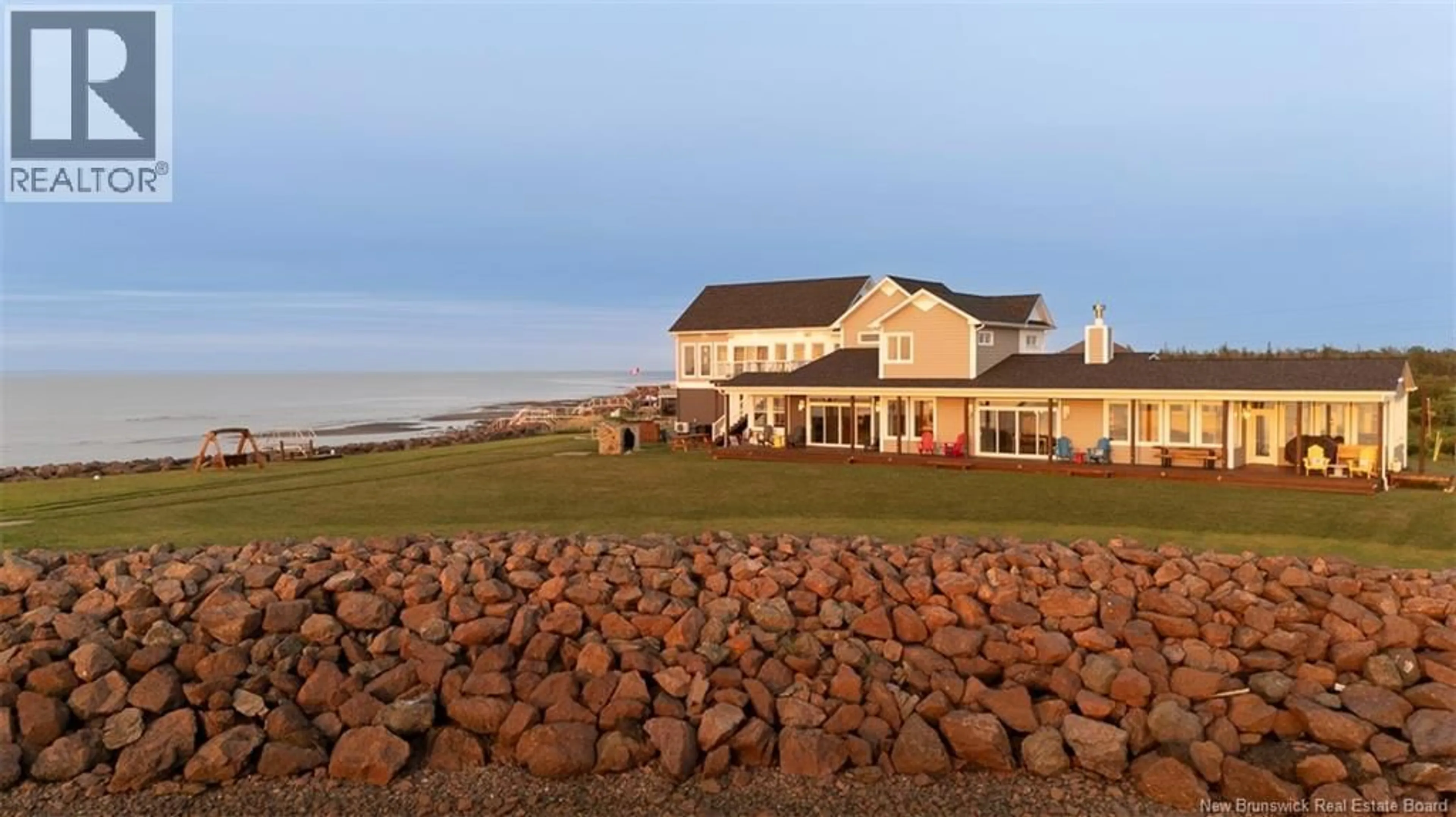 Patio, water/lake/river/ocean view for 75 P'TIT BARACHOIS ROAD, Grand-Barachois New Brunswick E4P7Y2