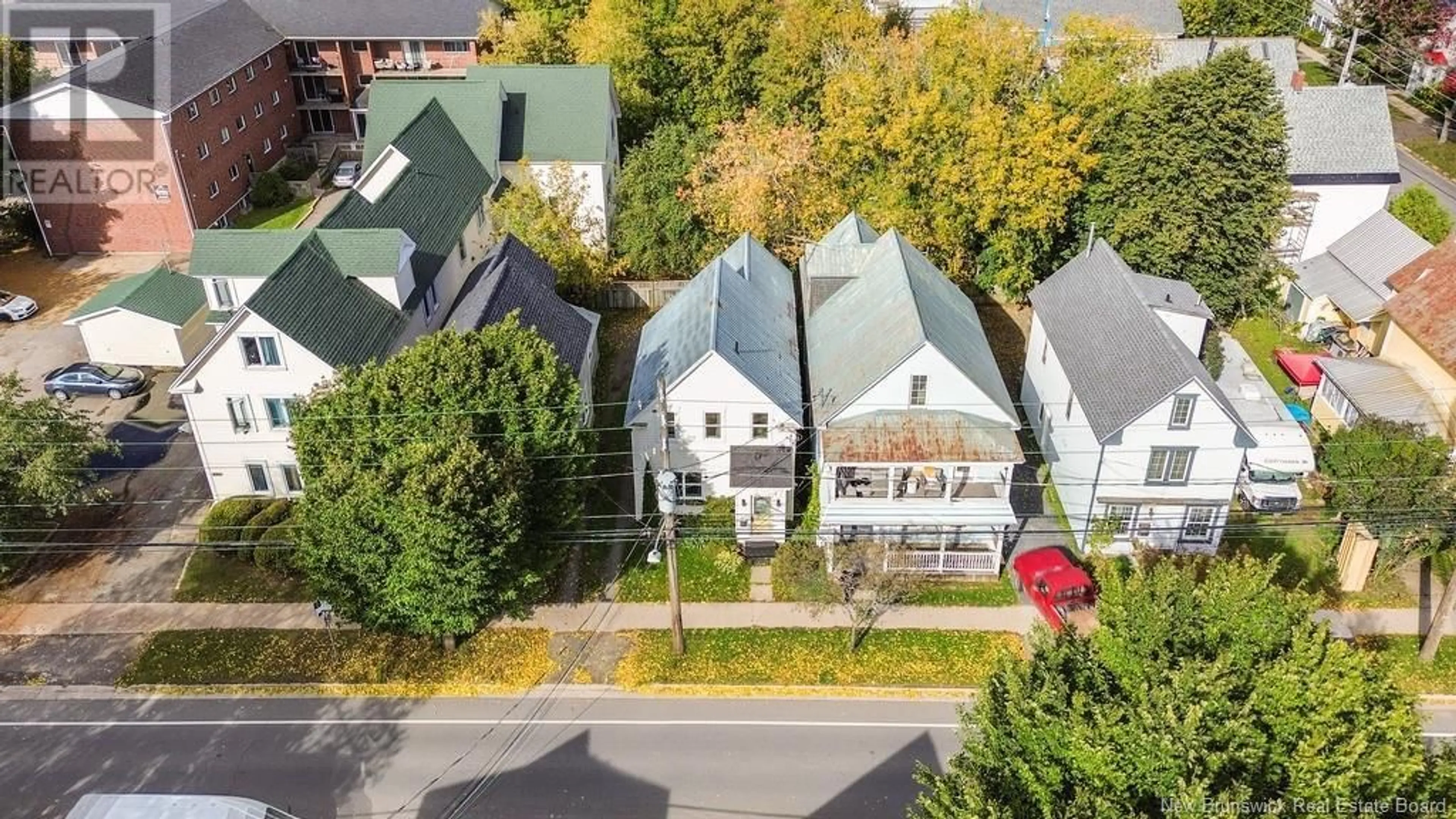 A pic from exterior of the house or condo, the street view for 317 York Street, Fredericton New Brunswick E3B3P5