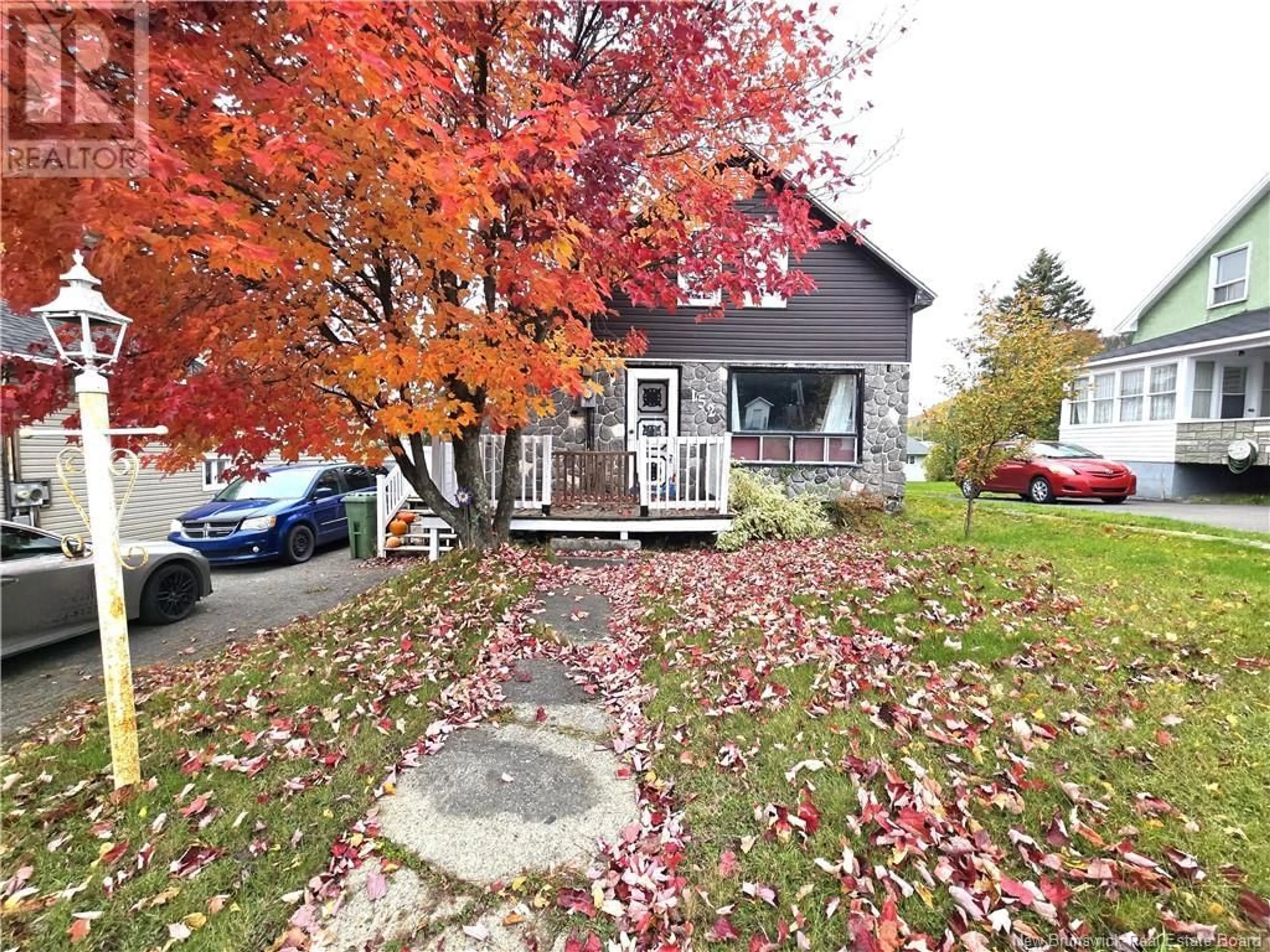 A pic from exterior of the house or condo, the street view for 152 Ch du Pouvoir, Edmundston New Brunswick E3V2Y1