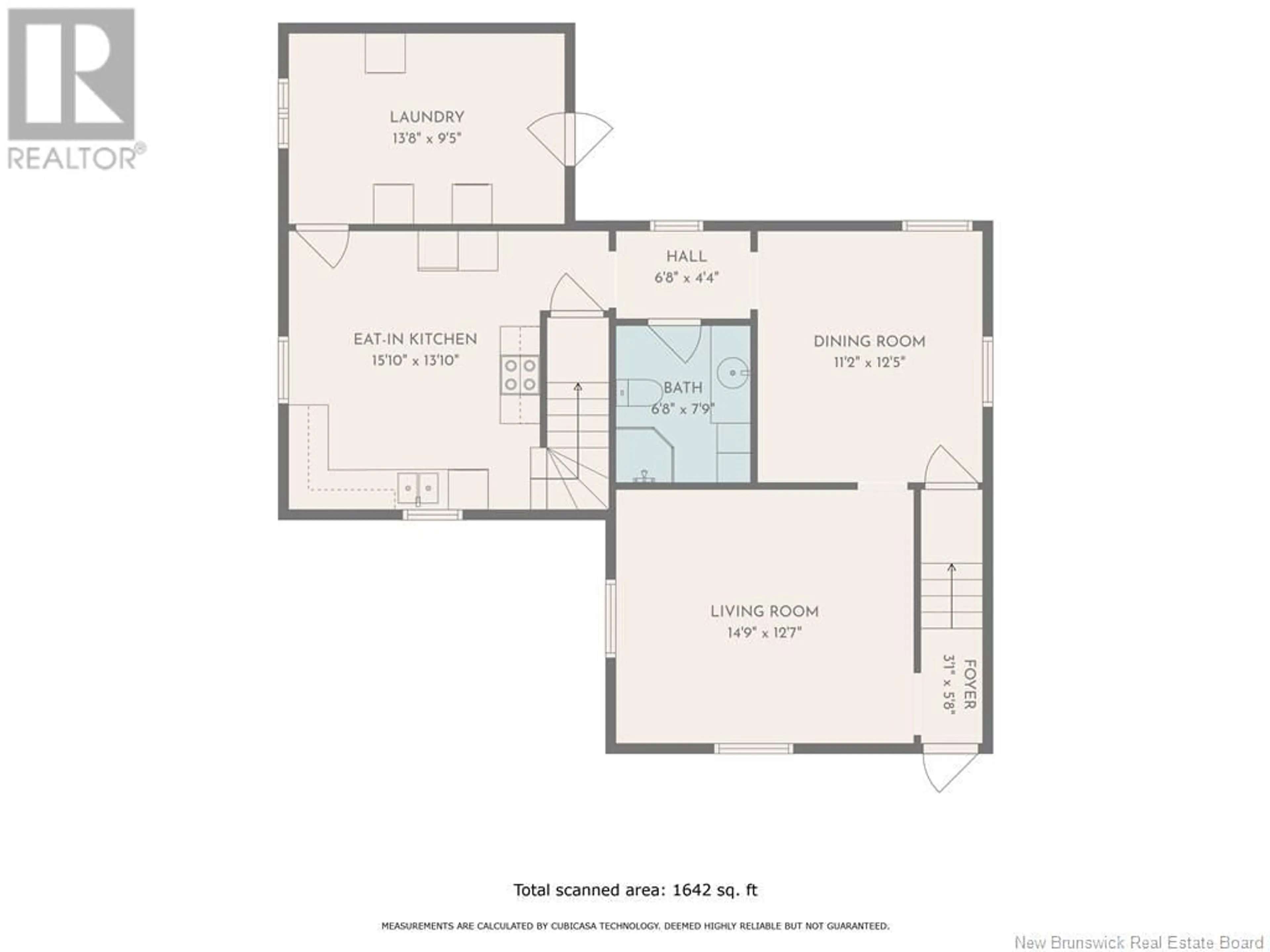 Floor plan for 41 Charlotte Street, Sackville New Brunswick E4L3T2