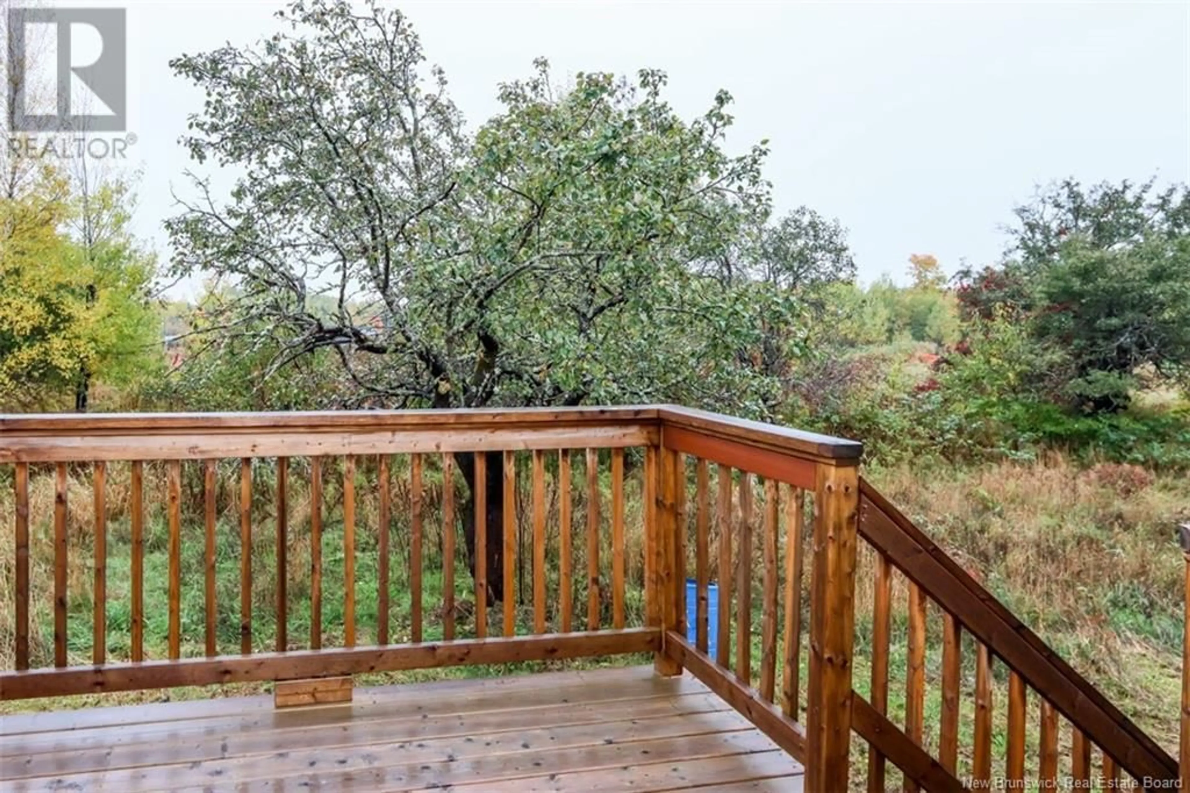 Patio, the fenced backyard for 830 Gorge Road, Moncton New Brunswick E1C3H9