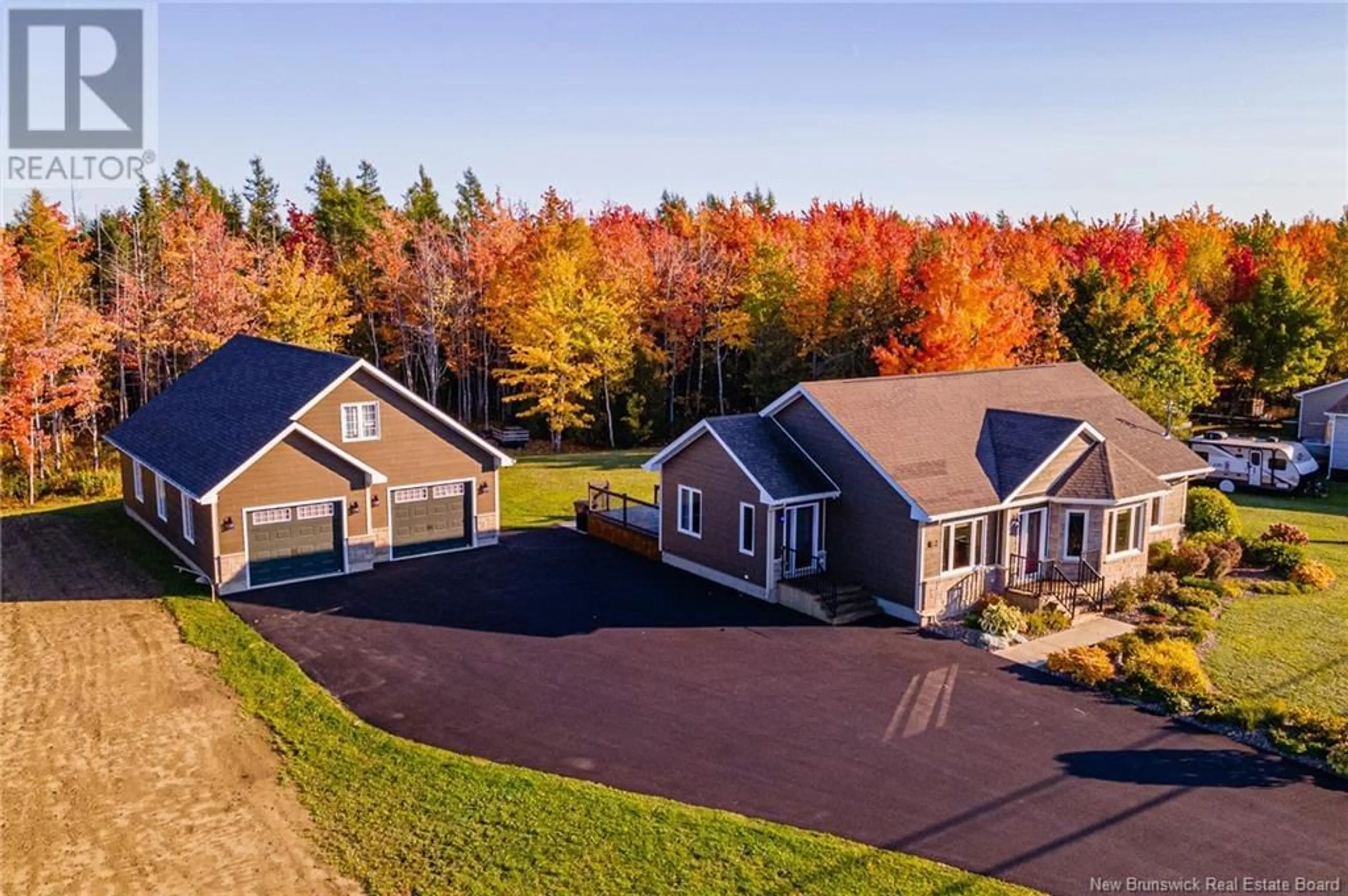 A pic from outside/outdoor area/front of a property/back of a property/a pic from drone, unknown for 9062 ROUTE 150, Losier Settlement New Brunswick E1X3C1