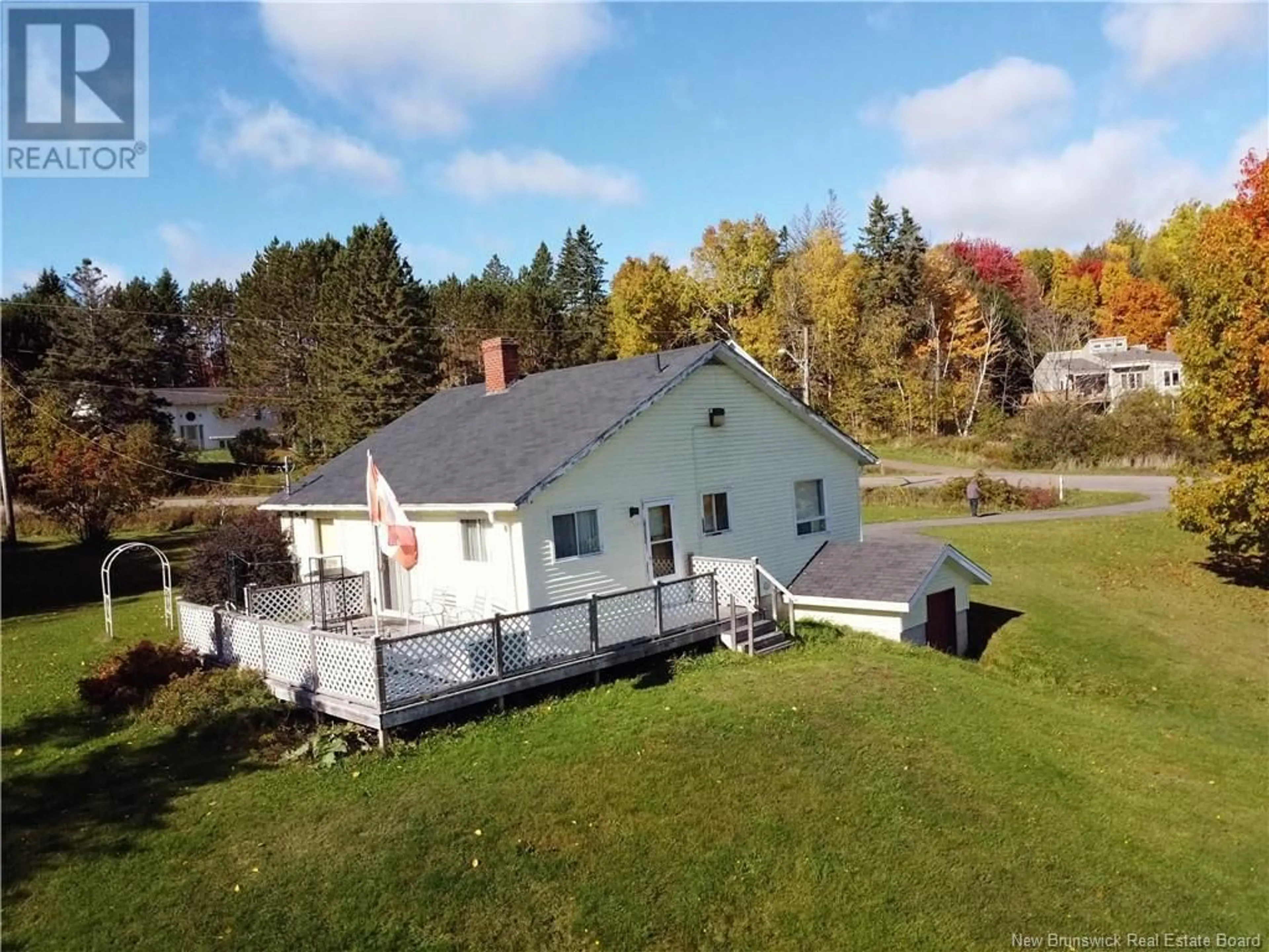 Frontside or backside of a home, the fenced backyard for 80 Surrey Hill Drive, Hillsborough New Brunswick E4H3C5