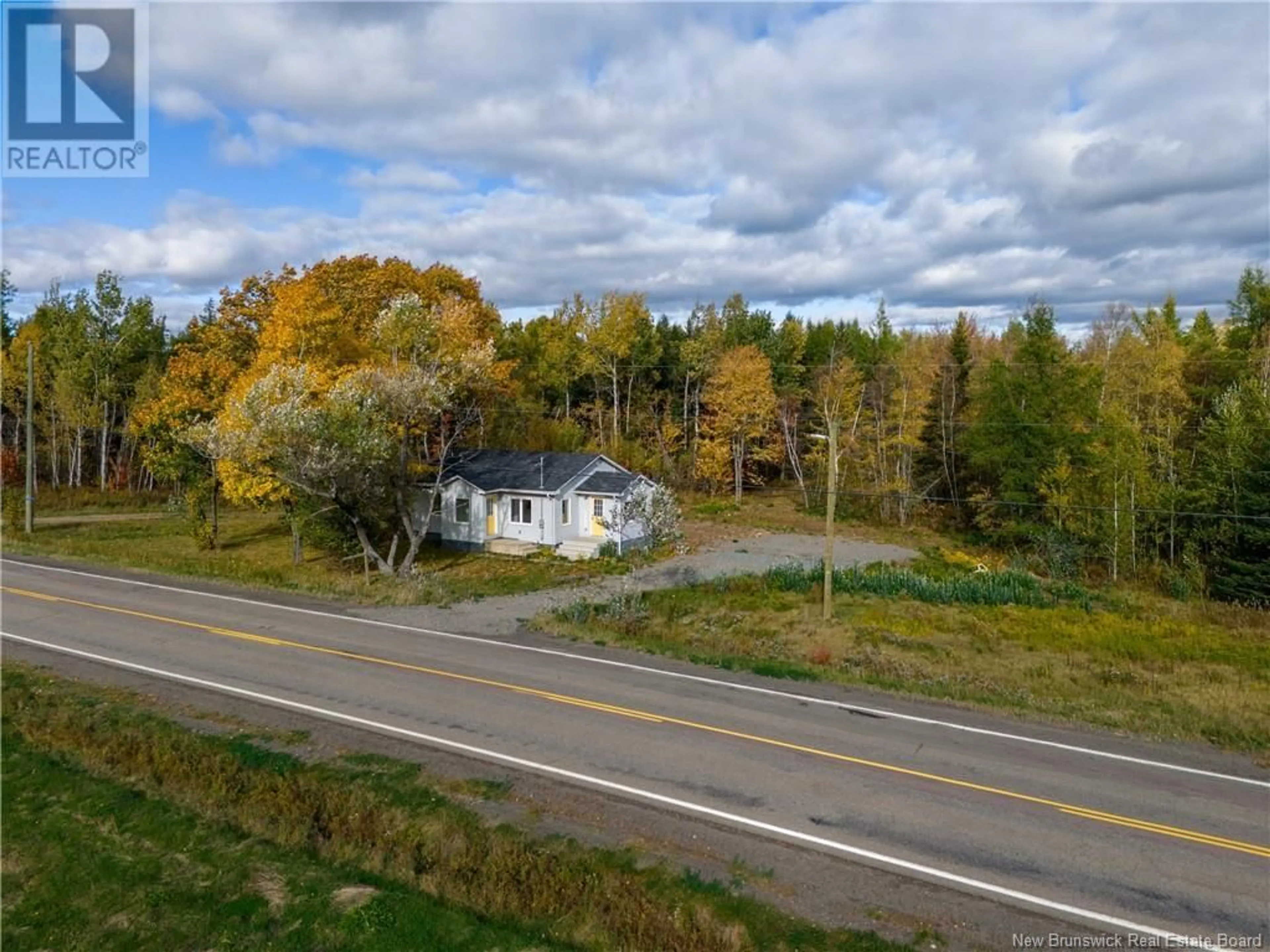 Frontside or backside of a home, the street view for 5979 Route 126, Birch Ridge New Brunswick E4T2B9