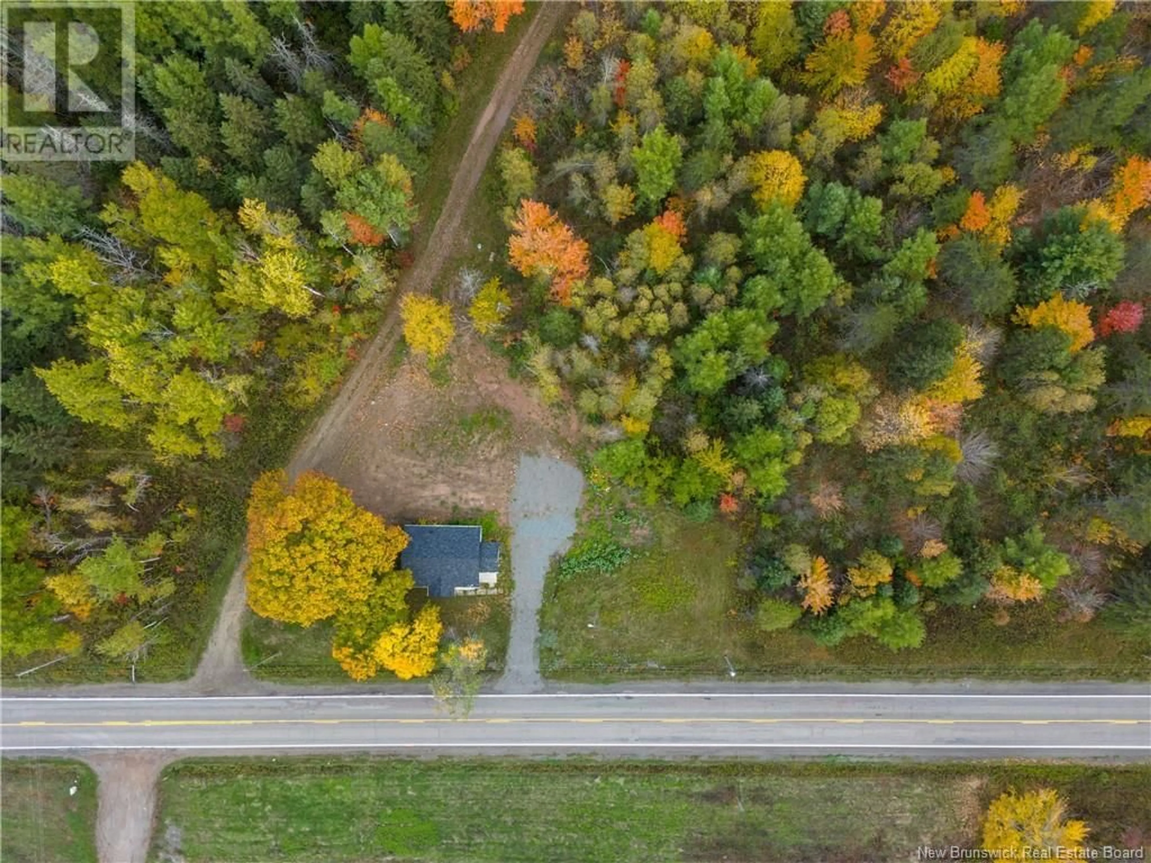 Frontside or backside of a home, the street view for 5979 Route 126, Birch Ridge New Brunswick E4T2B9