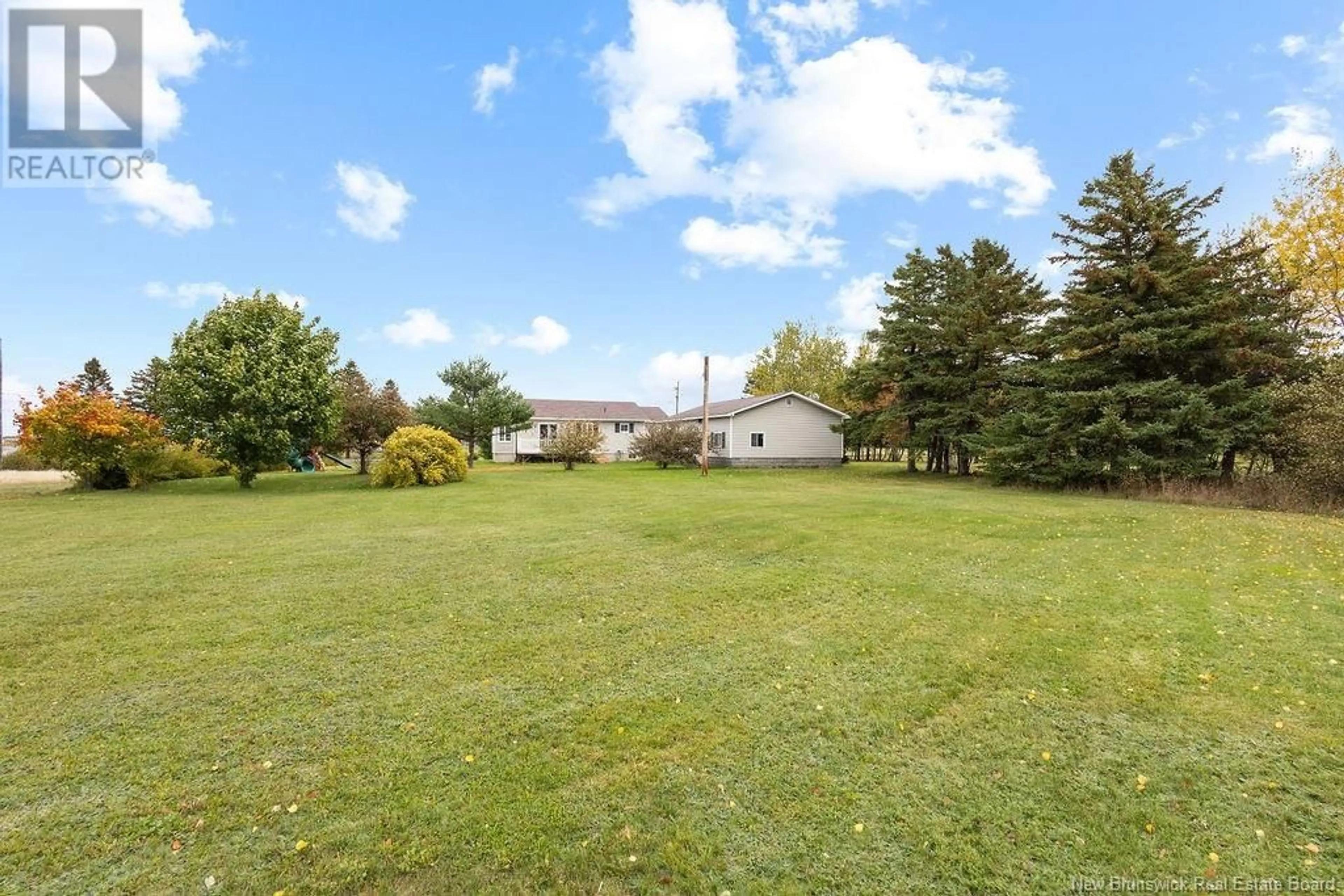 Frontside or backside of a home, the fenced backyard for 179 Hardwicke Road, Hardwicke New Brunswick E9A1K4