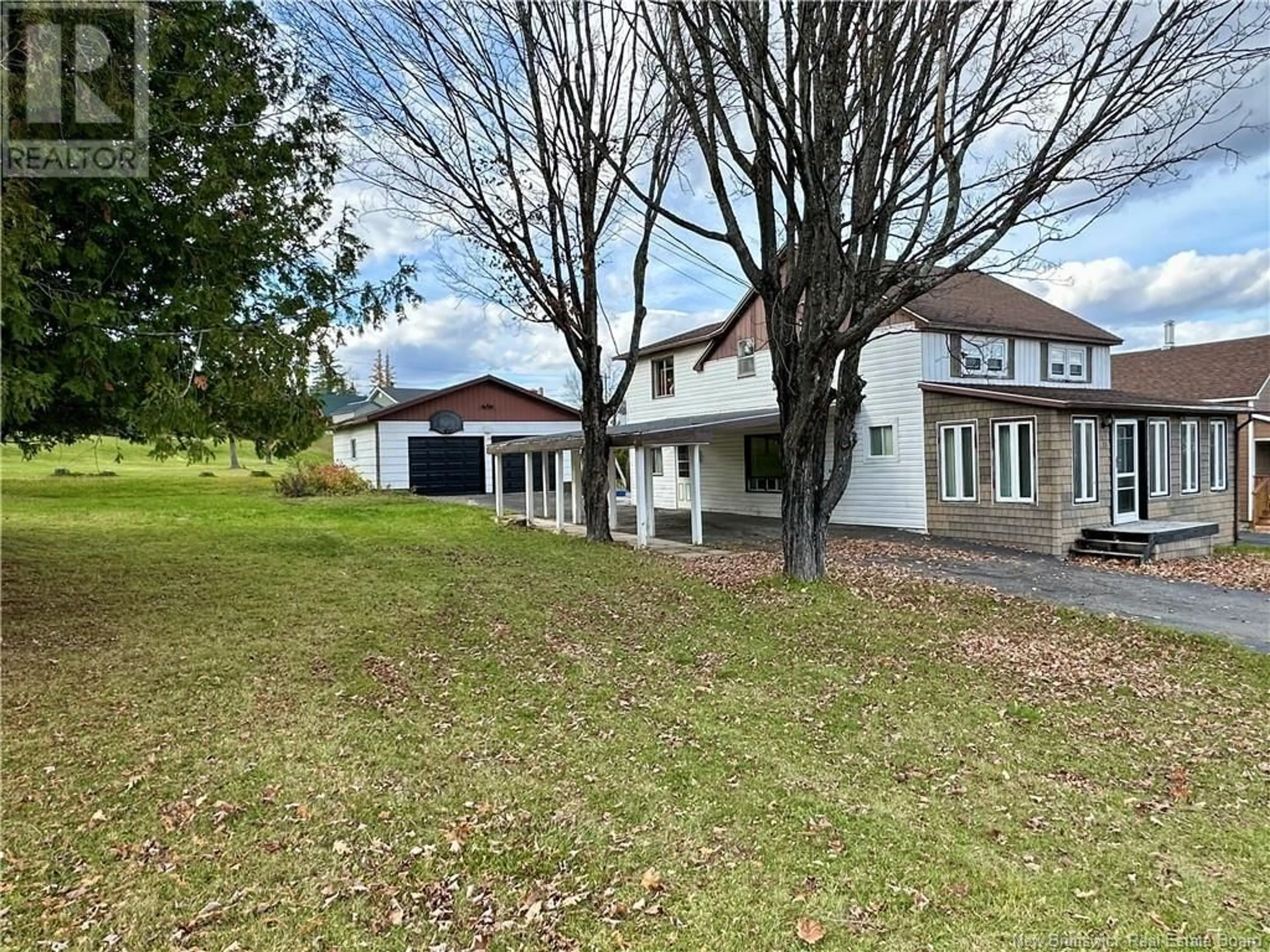 Frontside or backside of a home, cottage for 33 Roulston Avenue, Plaster Rock New Brunswick E7G2R3