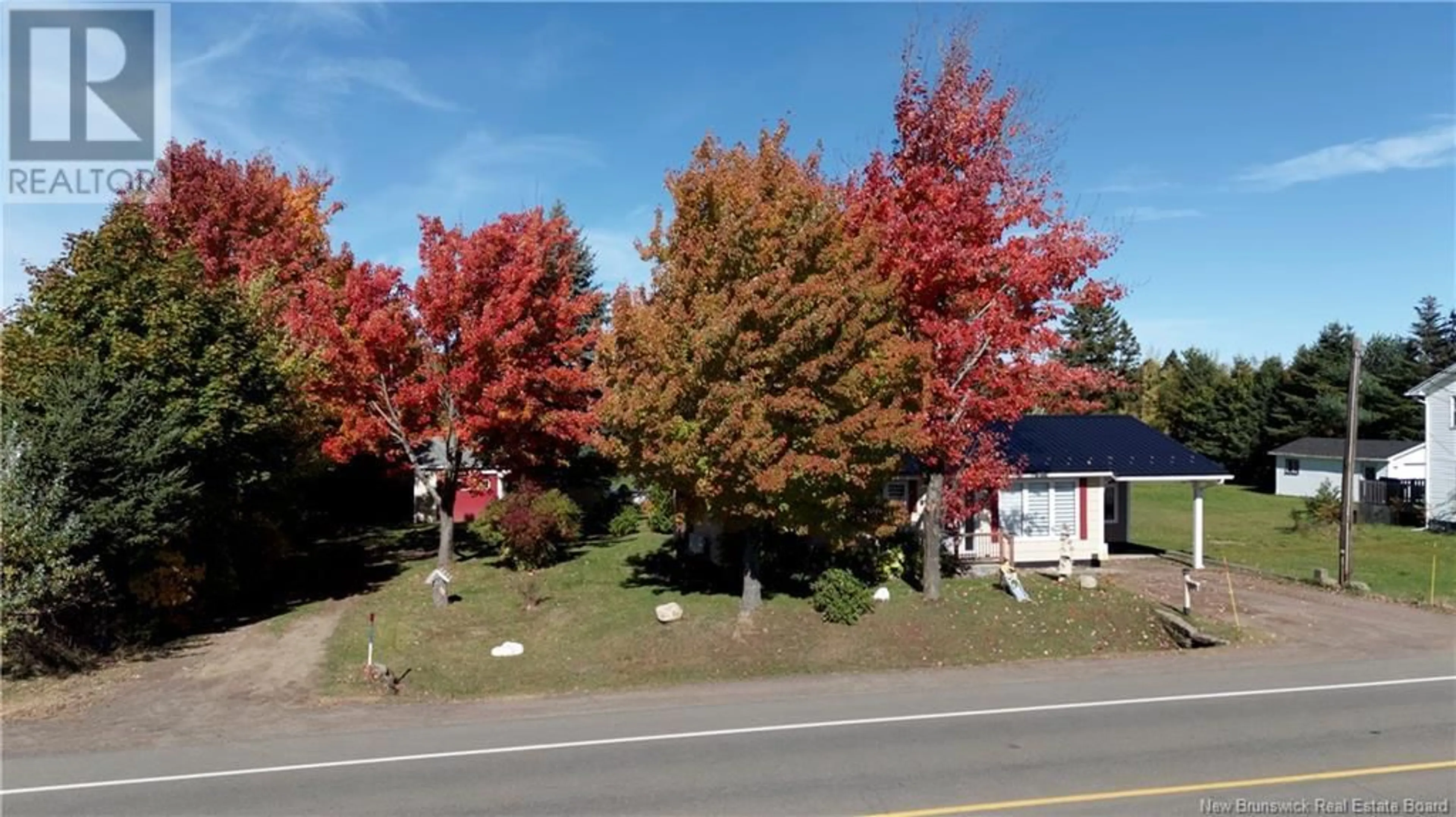 A pic from exterior of the house or condo, the street view for 9833 Route 134, Aldouane New Brunswick E4W5J8