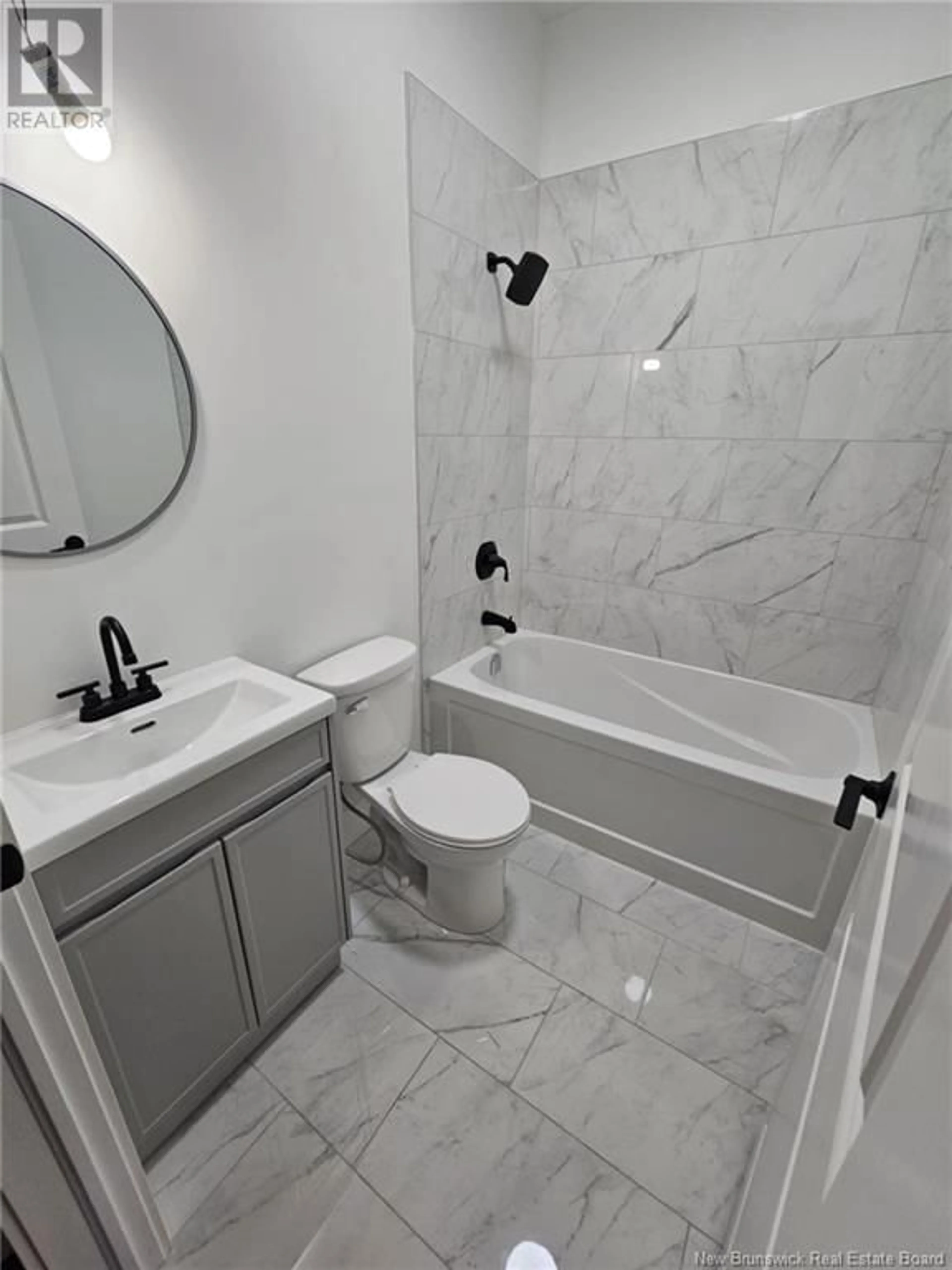 Bathroom, ceramic floors for 46 Edward Street, Moncton New Brunswick E1A3Y7