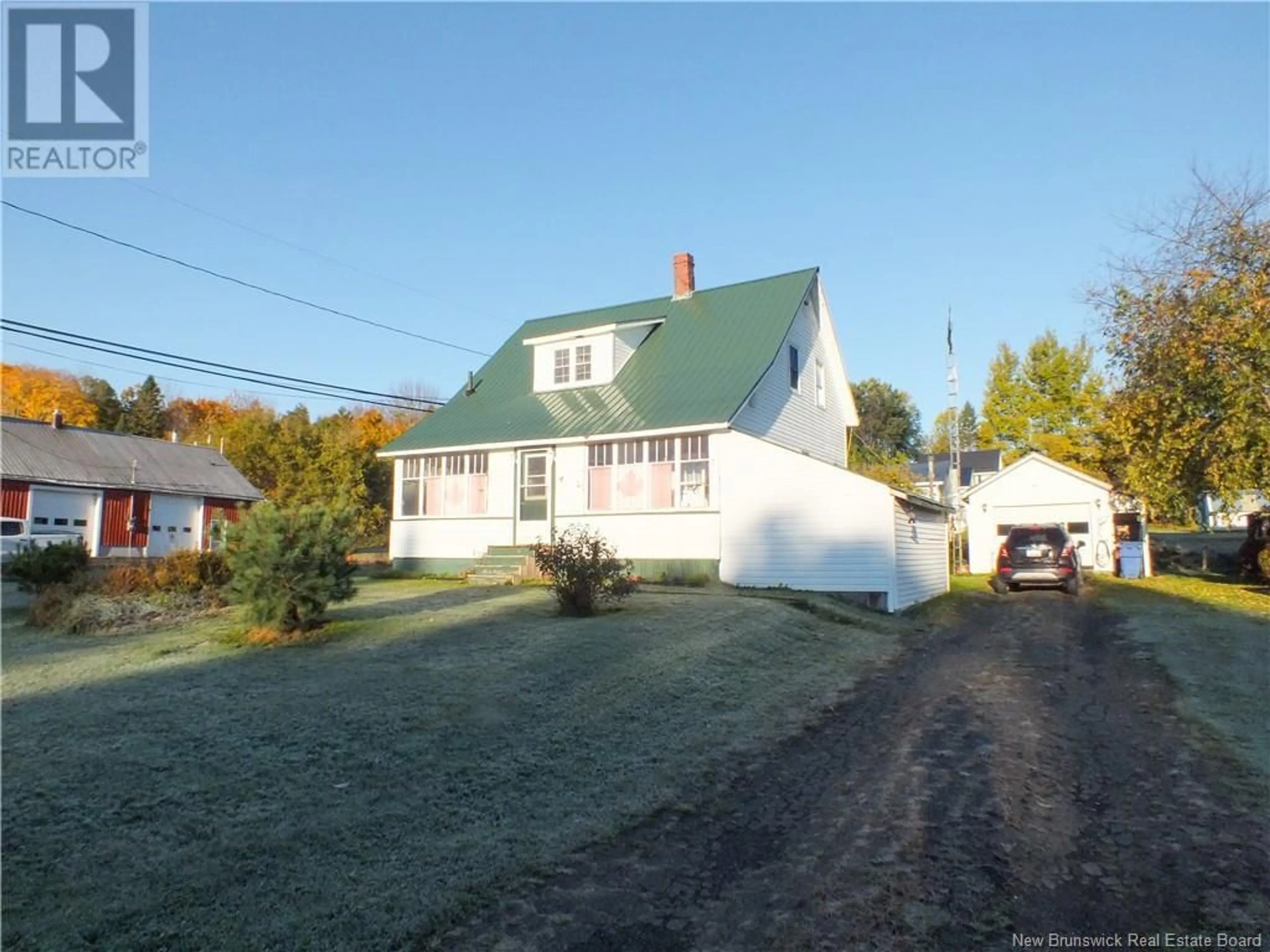 Frontside or backside of a home, the street view for 166 Main Street, Canterbury New Brunswick E6H1J8