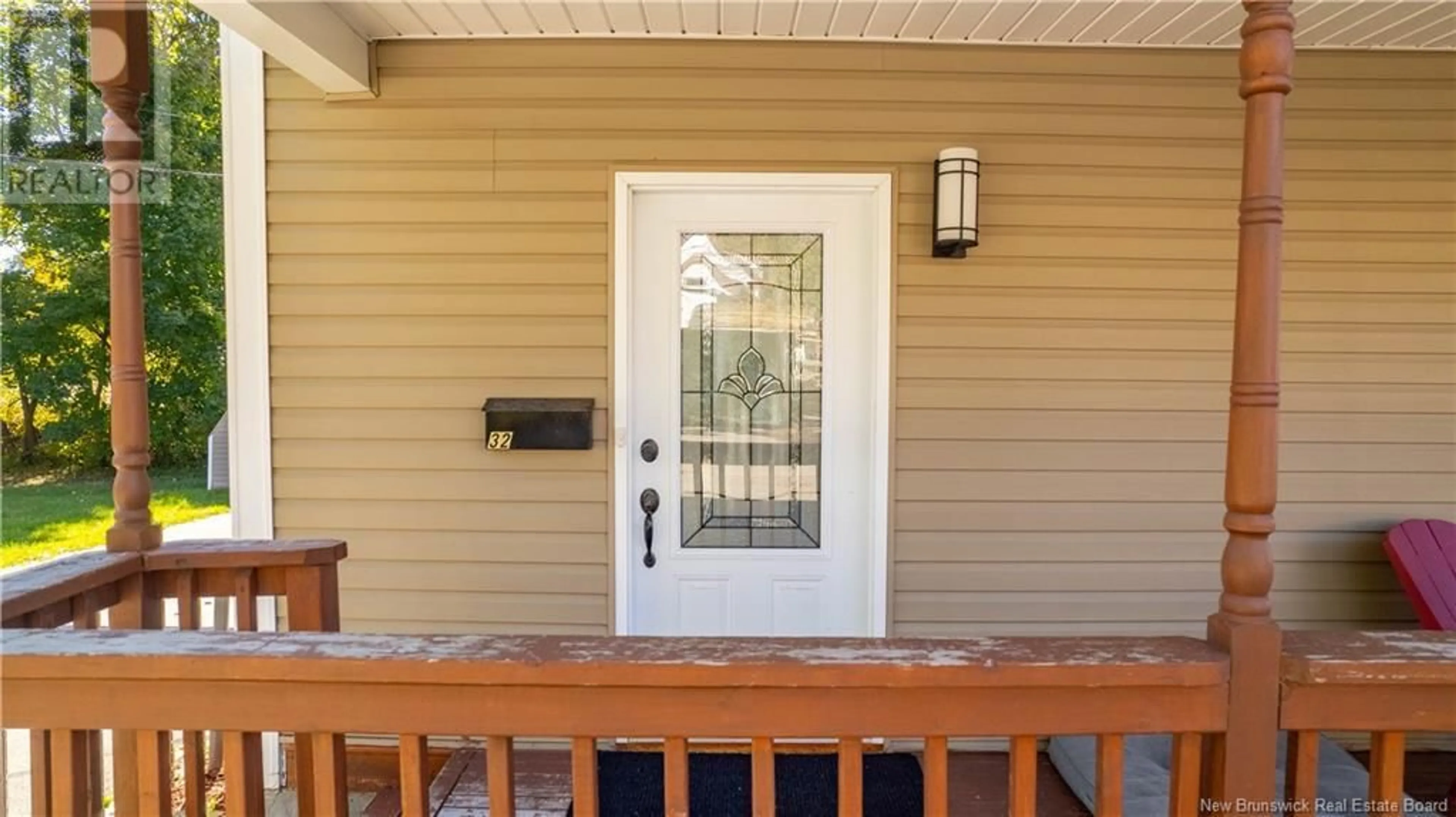 Indoor entryway, wood floors for 32 Schoodic Street, St. Stephen New Brunswick E3L1R4