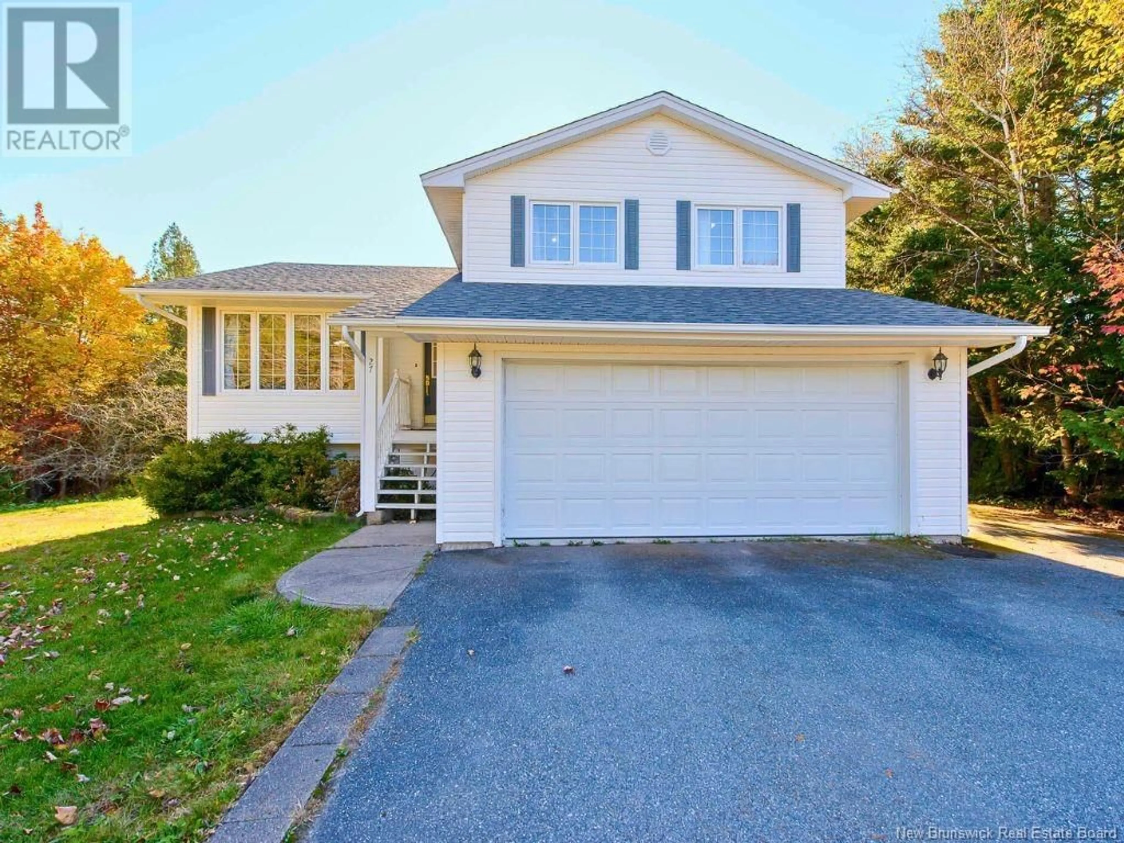 Frontside or backside of a home, the street view for 27 Allan Avenue, Rothesay New Brunswick E2S1A2