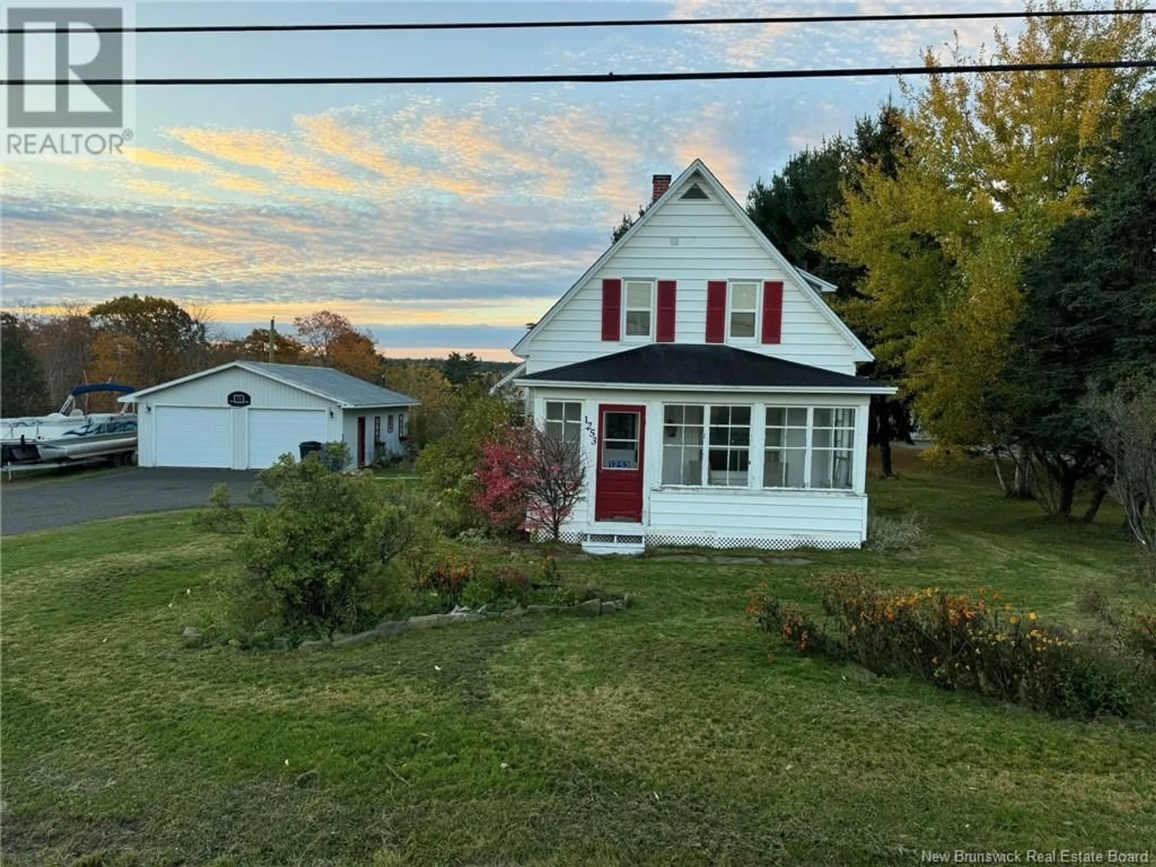 Frontside or backside of a home, the front or back of building for 1253 Route 425, Whitney New Brunswick E1V4L3