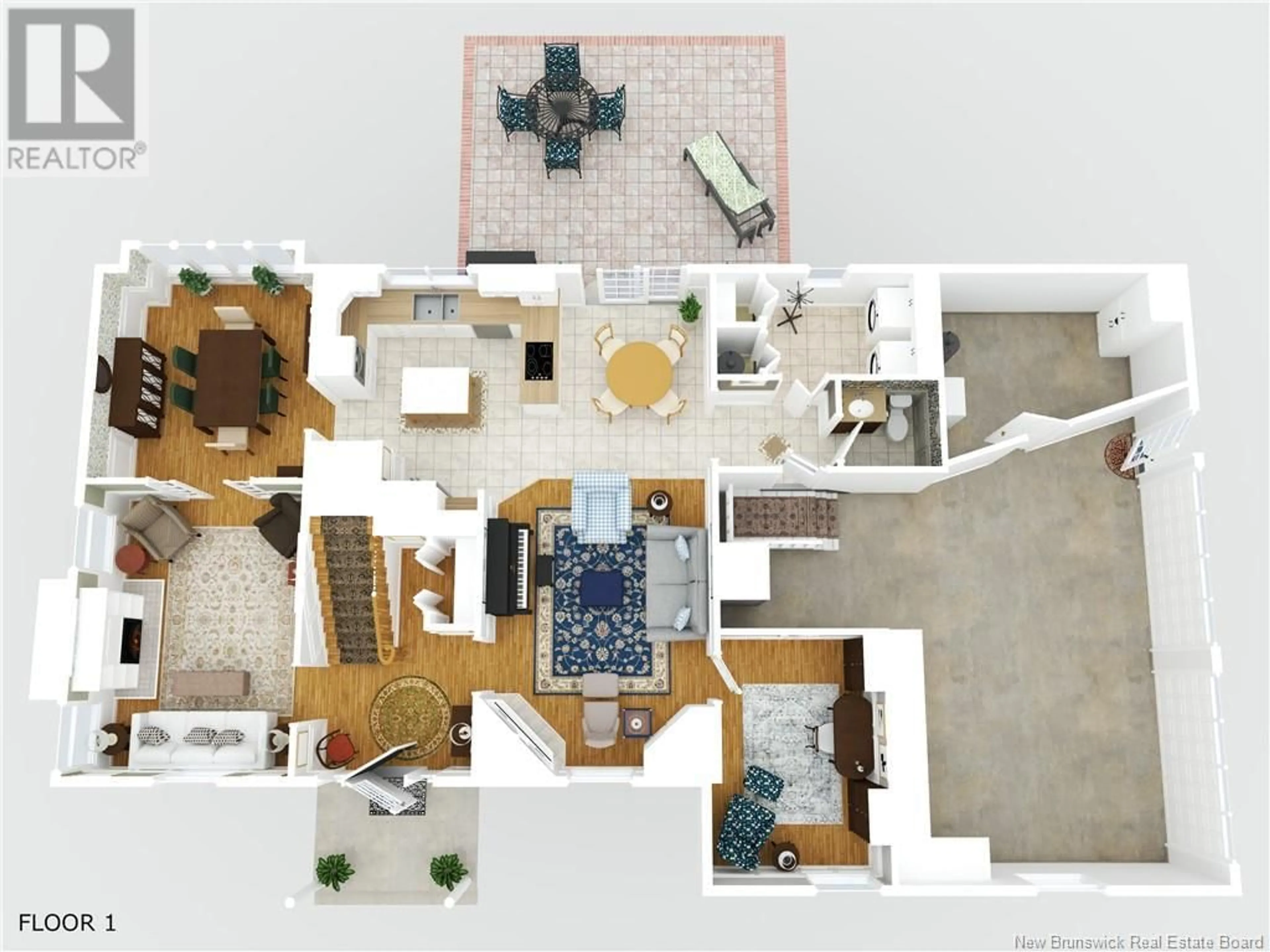 Floor plan for 192 Ann Street, Miramichi New Brunswick E1N3S9