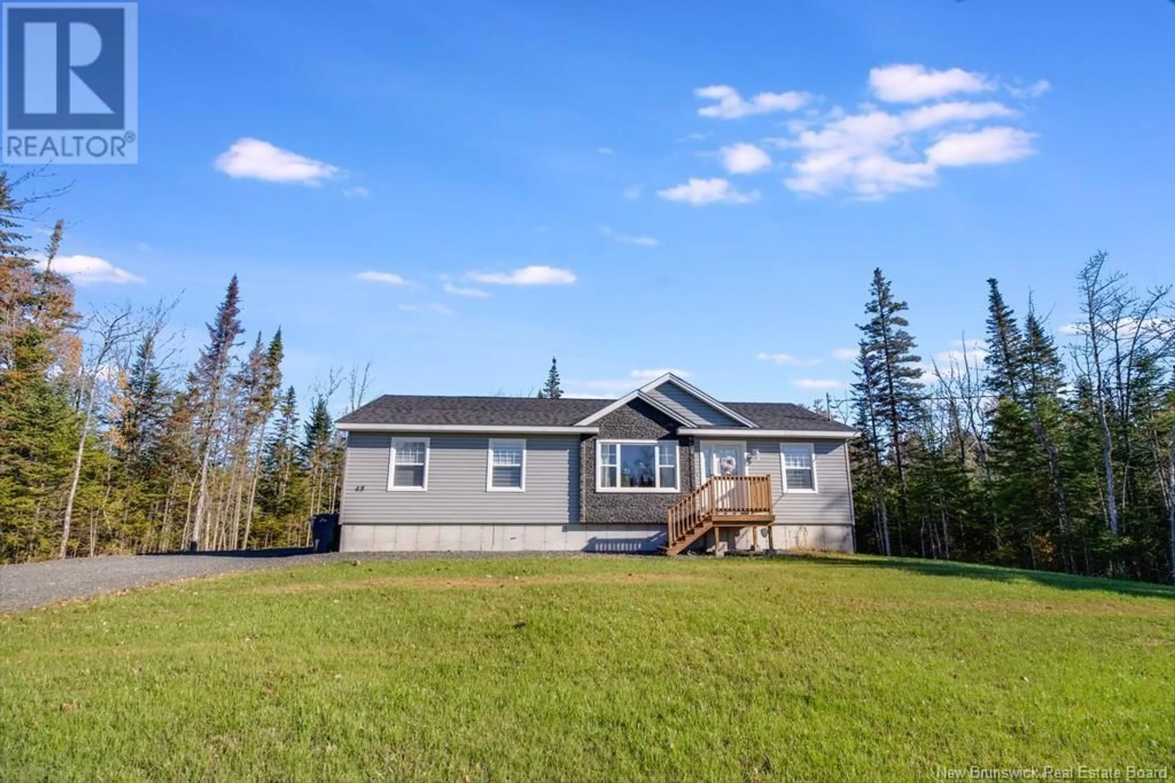 Frontside or backside of a home, cottage for 48 Bonnieway Drive, Waasis New Brunswick E3B0S9