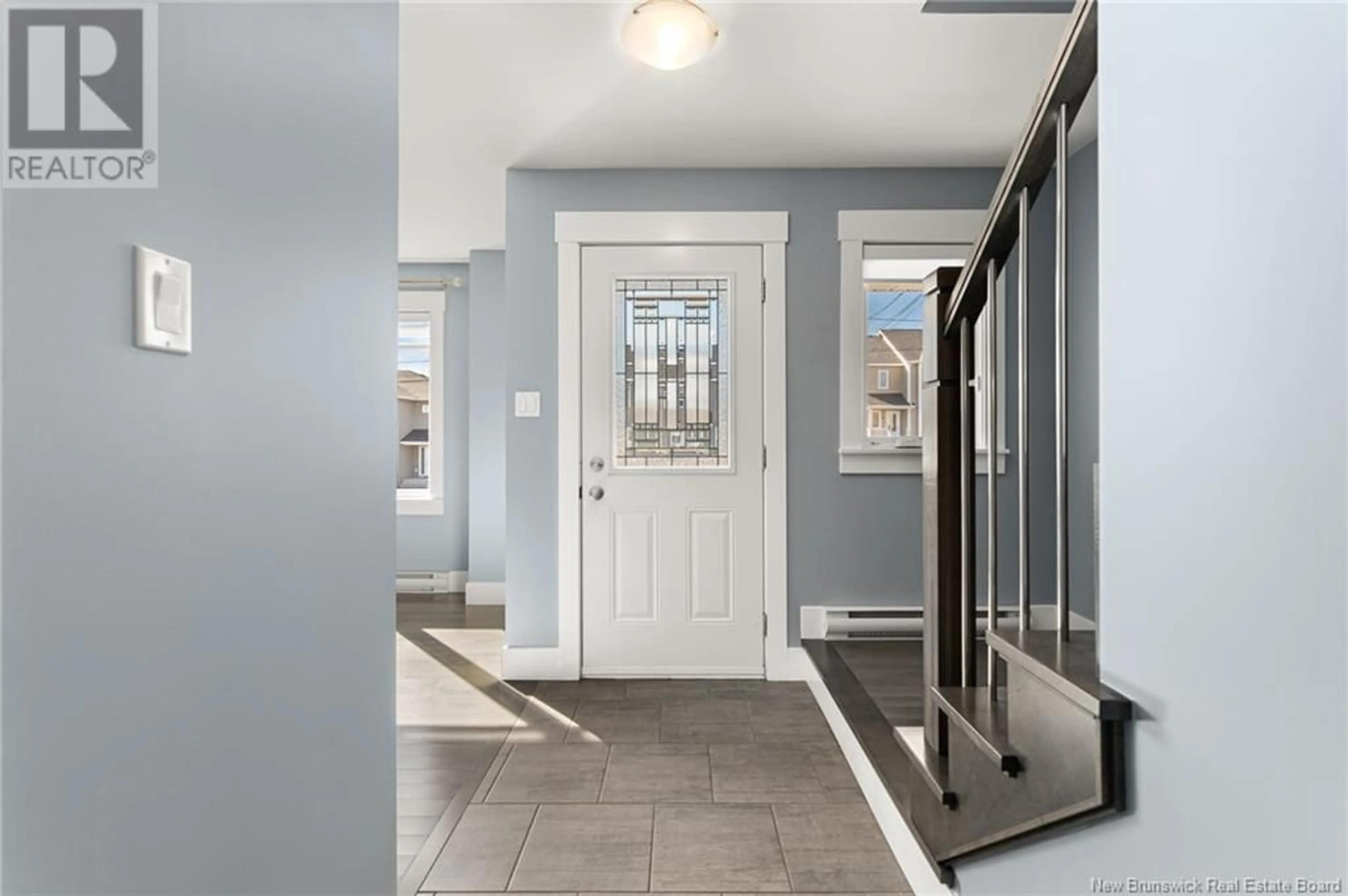 Indoor entryway, wood floors for 43 Stillwater Drive, Moncton New Brunswick E1E0E3