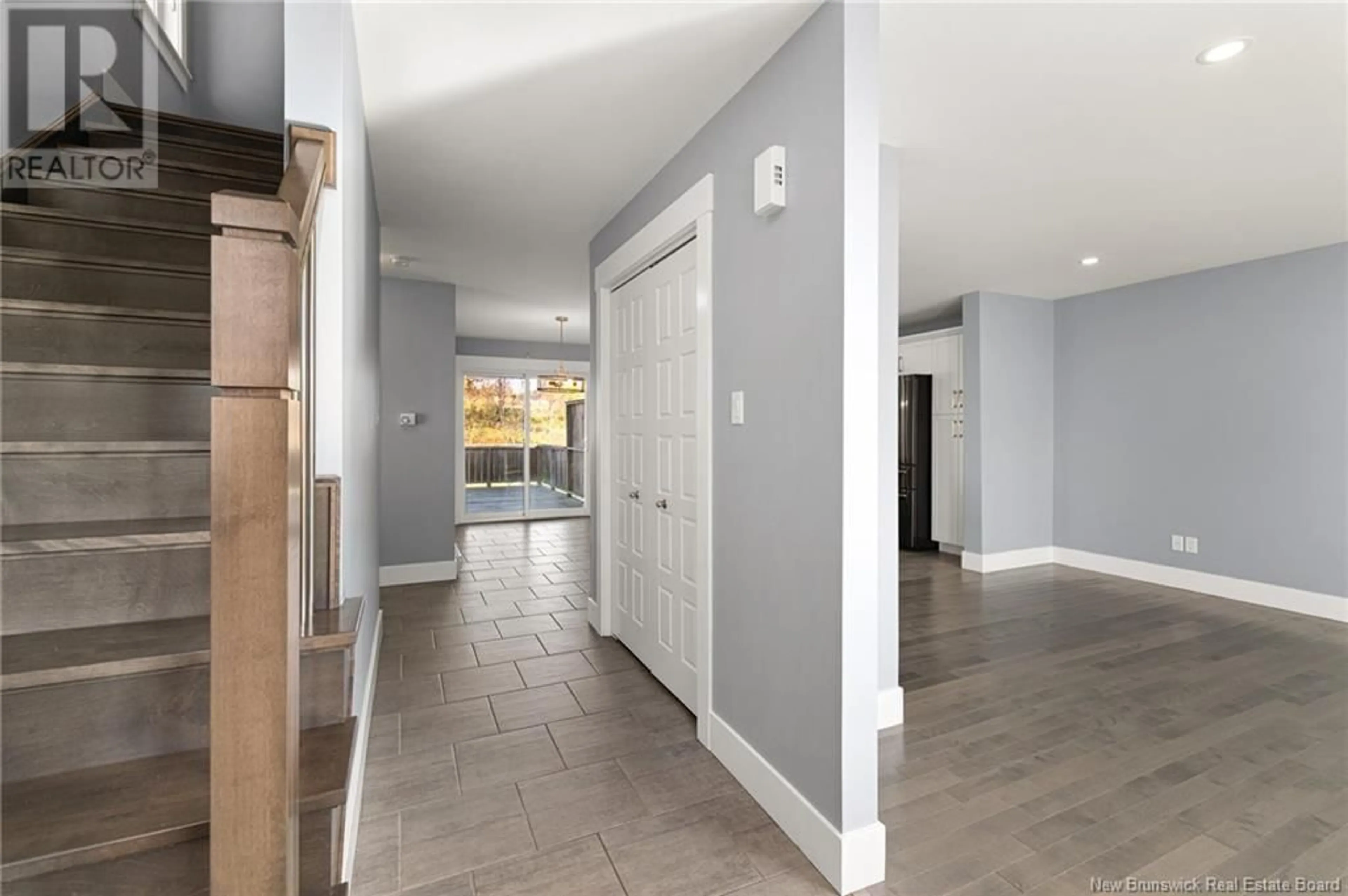 Indoor entryway, wood floors for 43 Stillwater Drive, Moncton New Brunswick E1E0E3