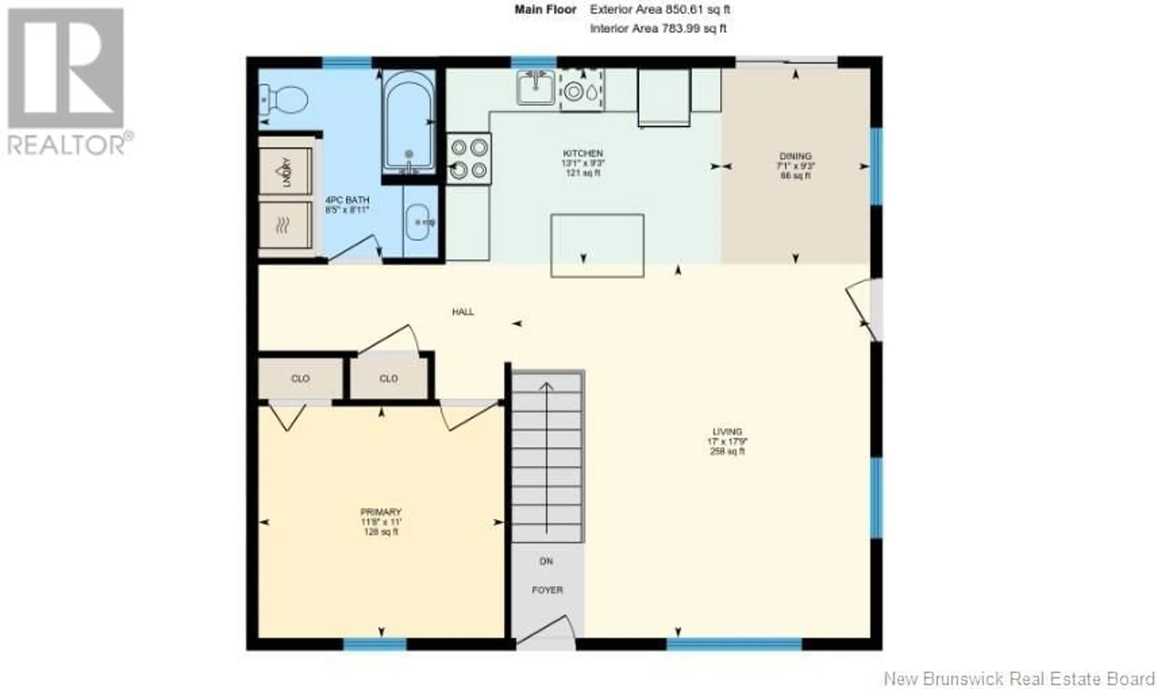 Floor plan for 5635 Route 134, Cormierville New Brunswick E4S5G4