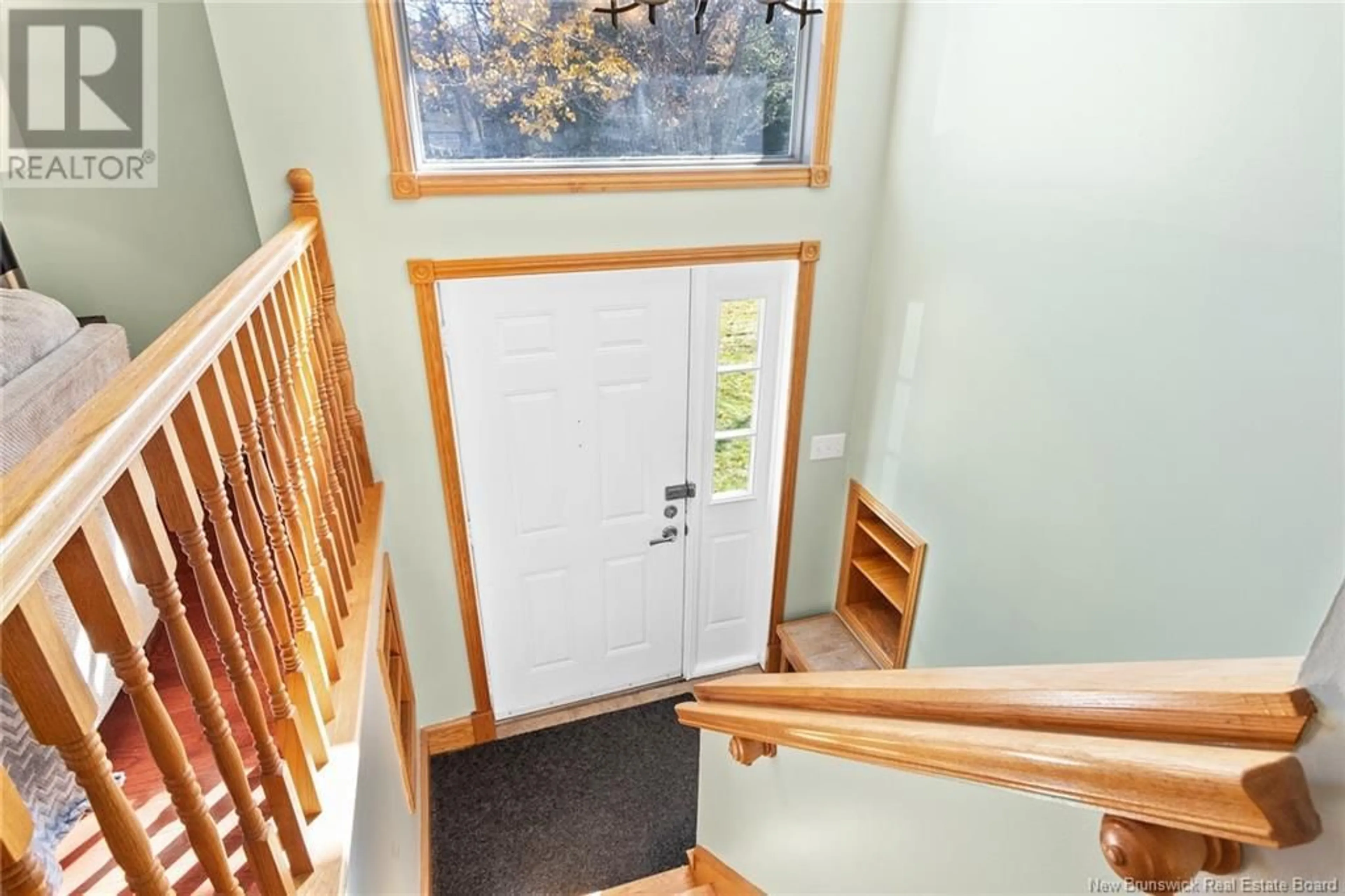 Indoor foyer, wood floors for 90 Whittaker Road, Rusagonis New Brunswick E3B7Y8