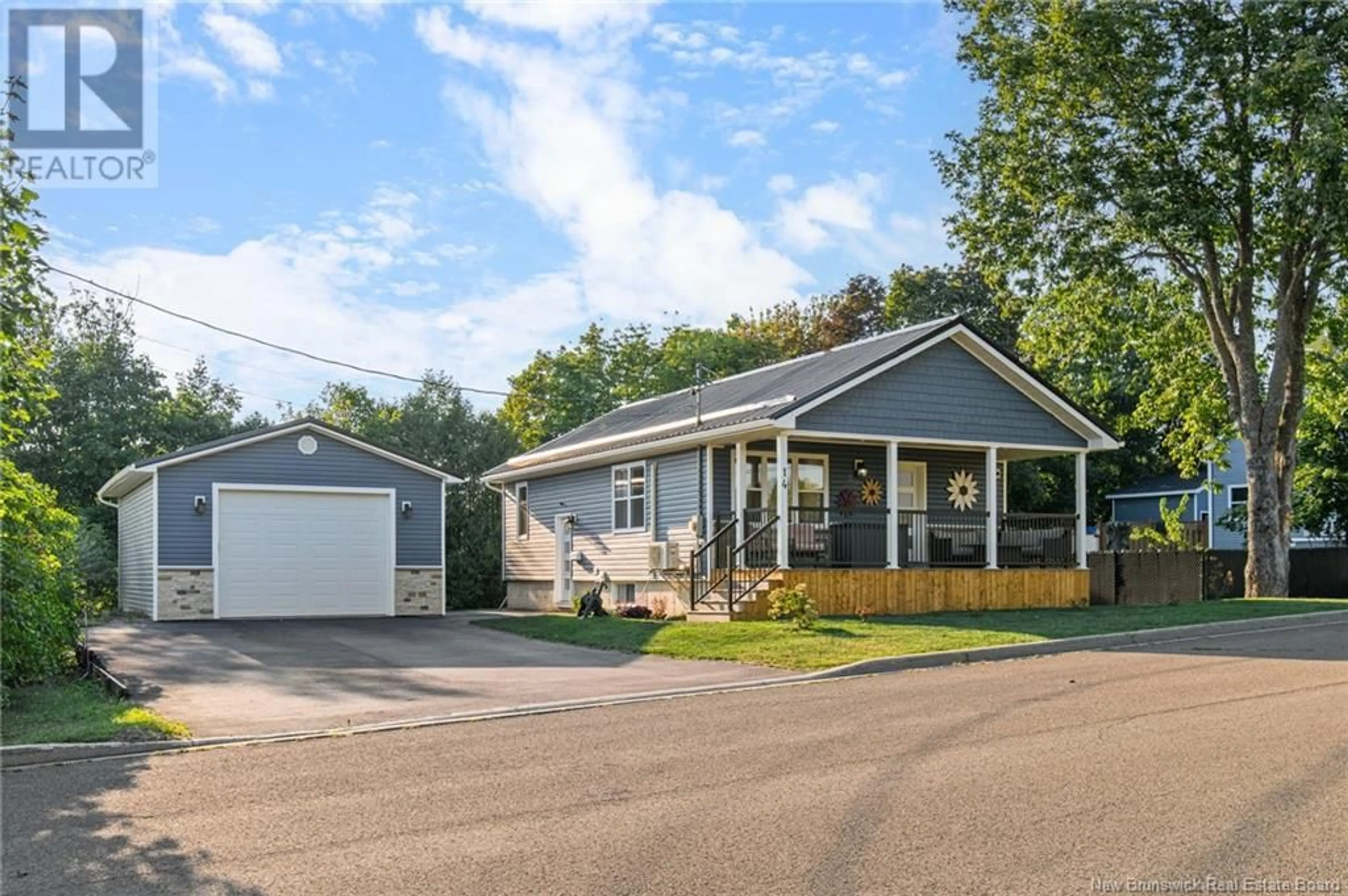 Frontside or backside of a home, cottage for 14 Webster, Moncton New Brunswick E1E2N5