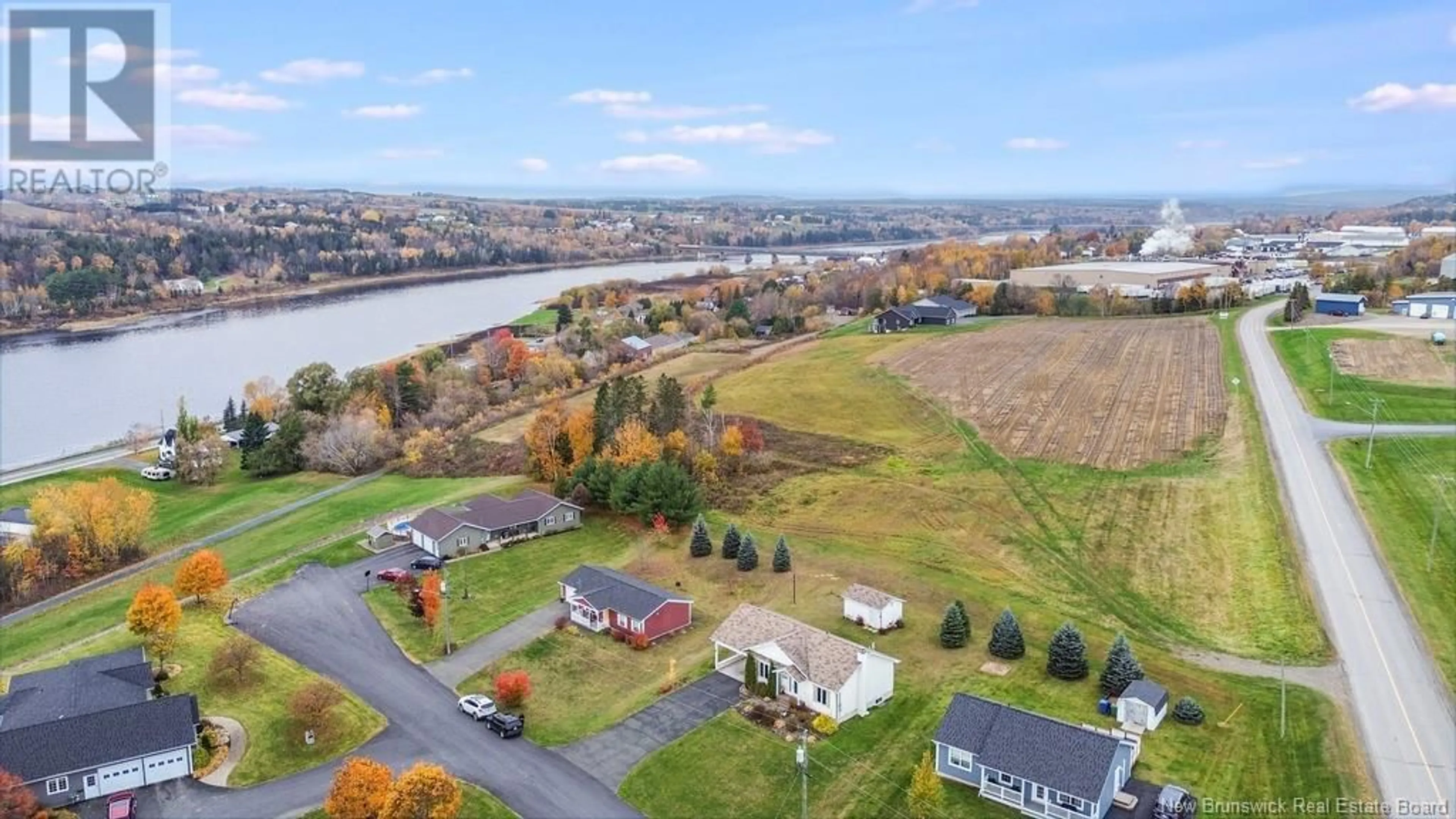 A pic from exterior of the house or condo, the view of lake or river for 4 Walton Court, Hartland New Brunswick E7P3A5