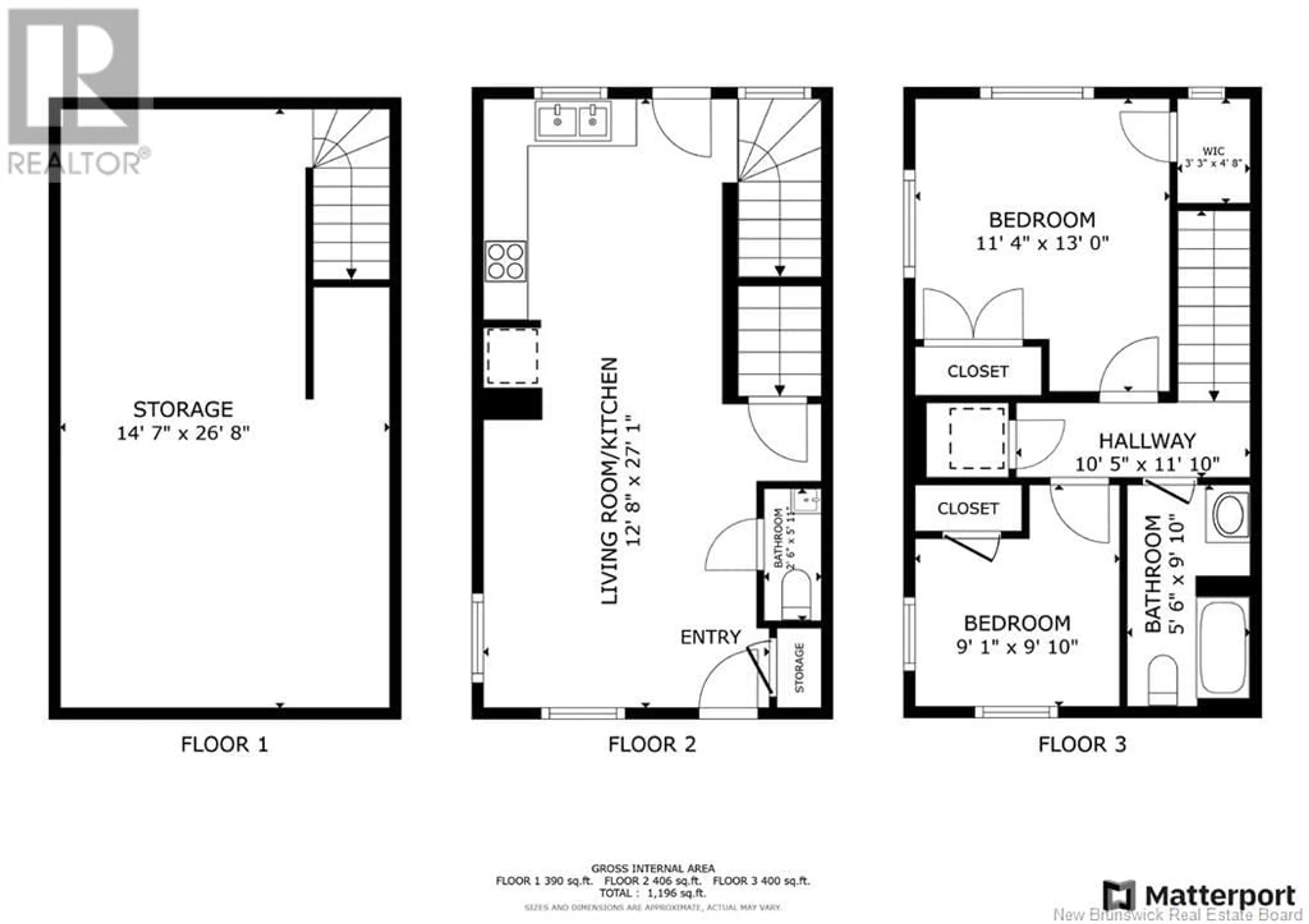 Floor plan for 2 Westwood Drive, Fredericton New Brunswick E3C1K8