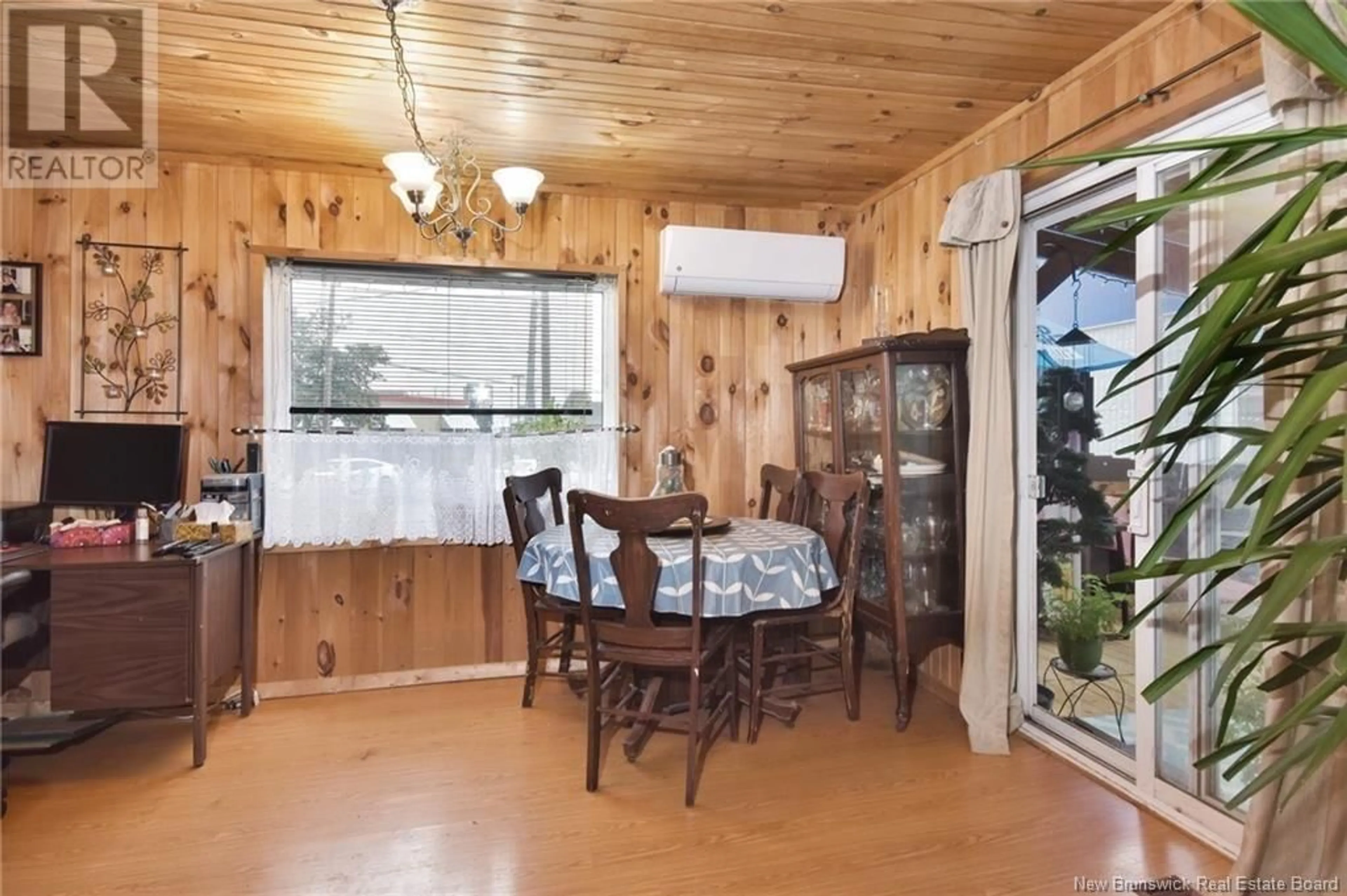 Dining room, wood floors, cottage for 899 Mountain Road, Moncton New Brunswick E1C2S3