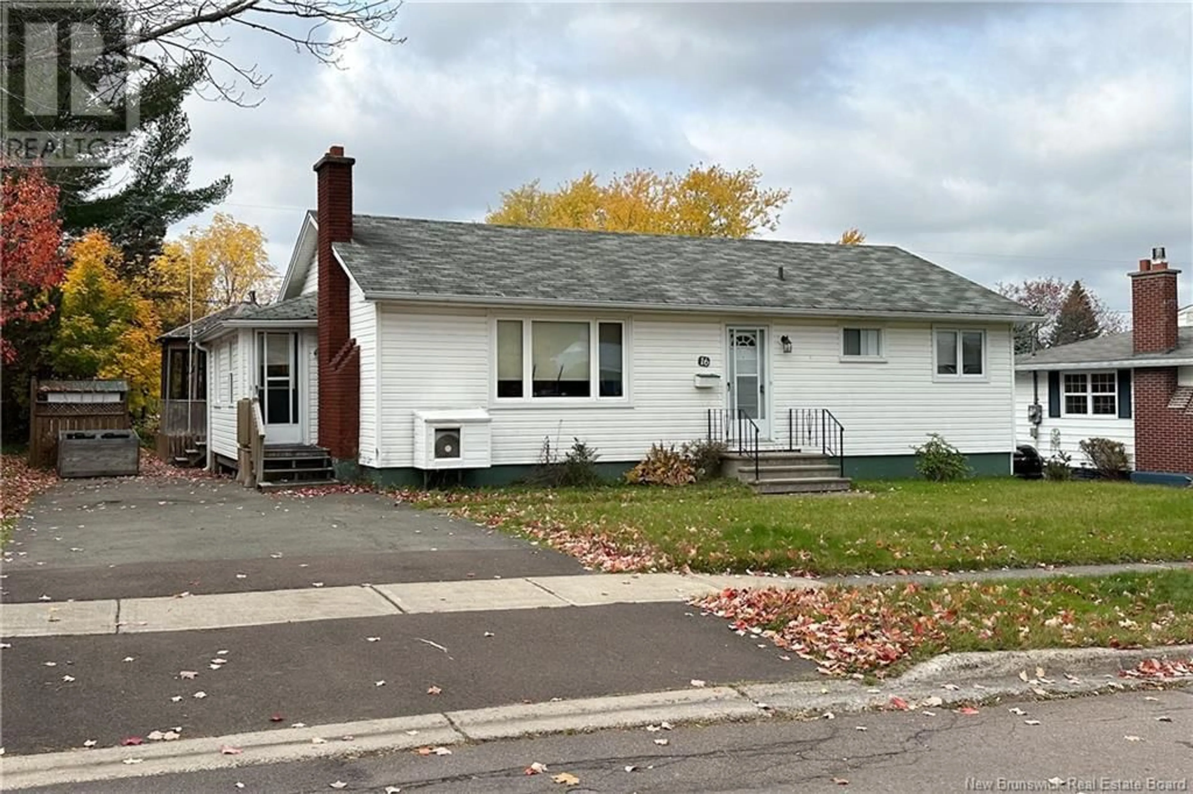 Frontside or backside of a home, cottage for 16 Downsview Avenue, Moncton New Brunswick E1A4C5