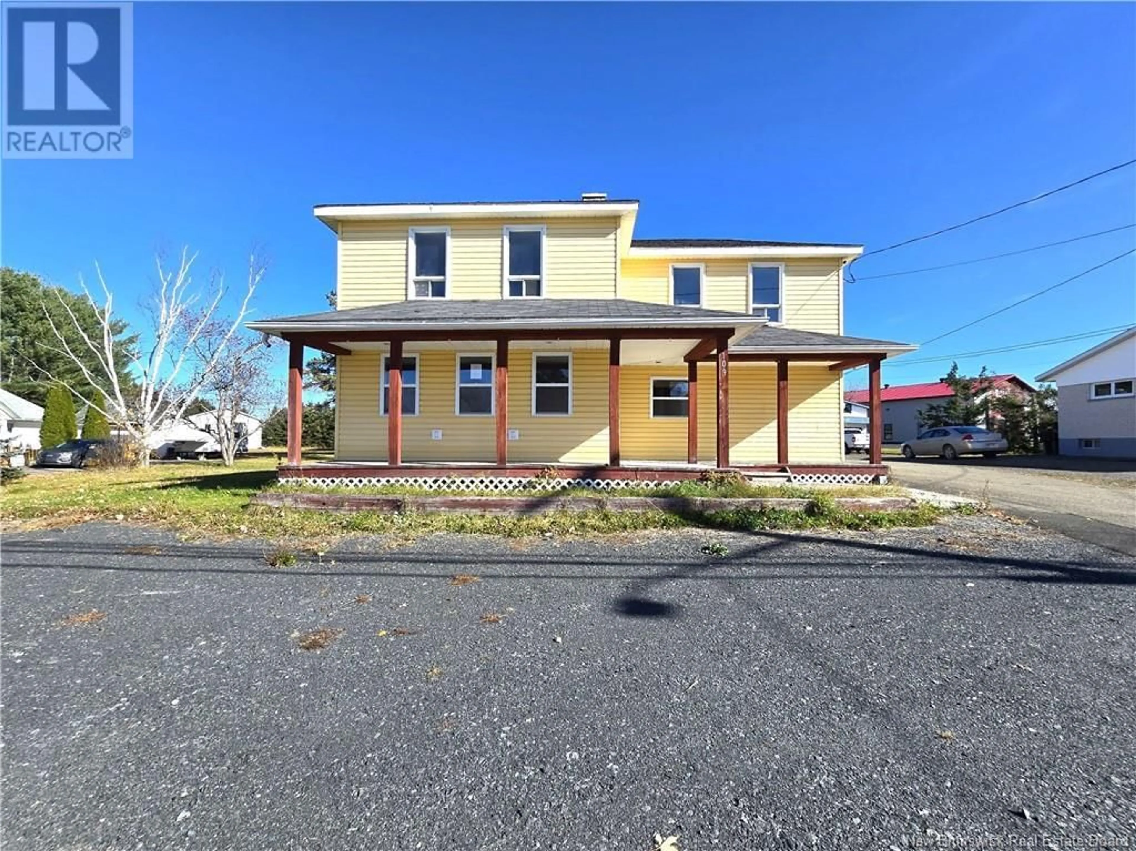 A pic from exterior of the house or condo, the street view for 109 Principale Street, Green River New Brunswick E7C0C7