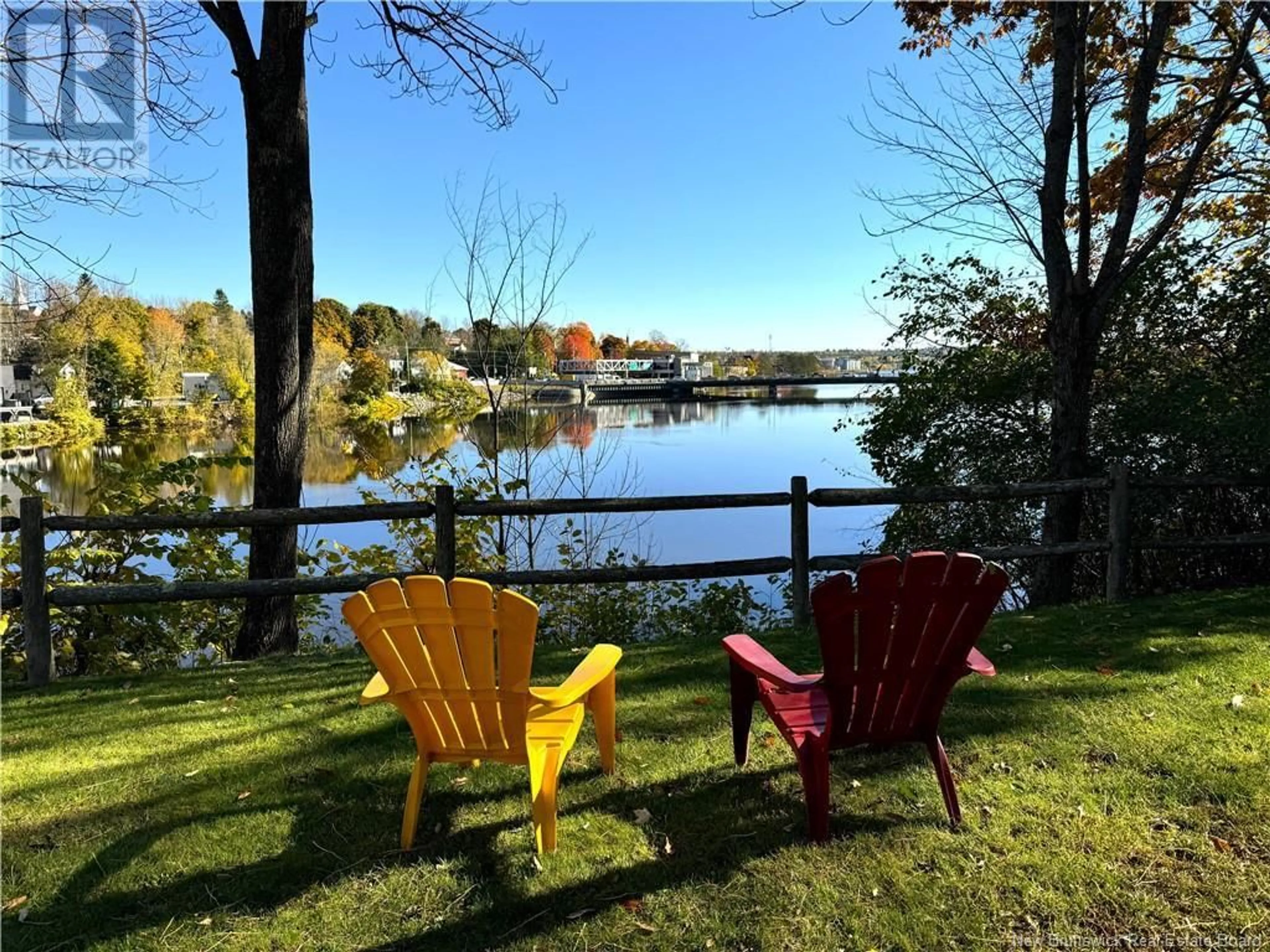 Patio, the view of lake or river for 262 Milltown Boulevard, St. Stephen New Brunswick E3L1H6